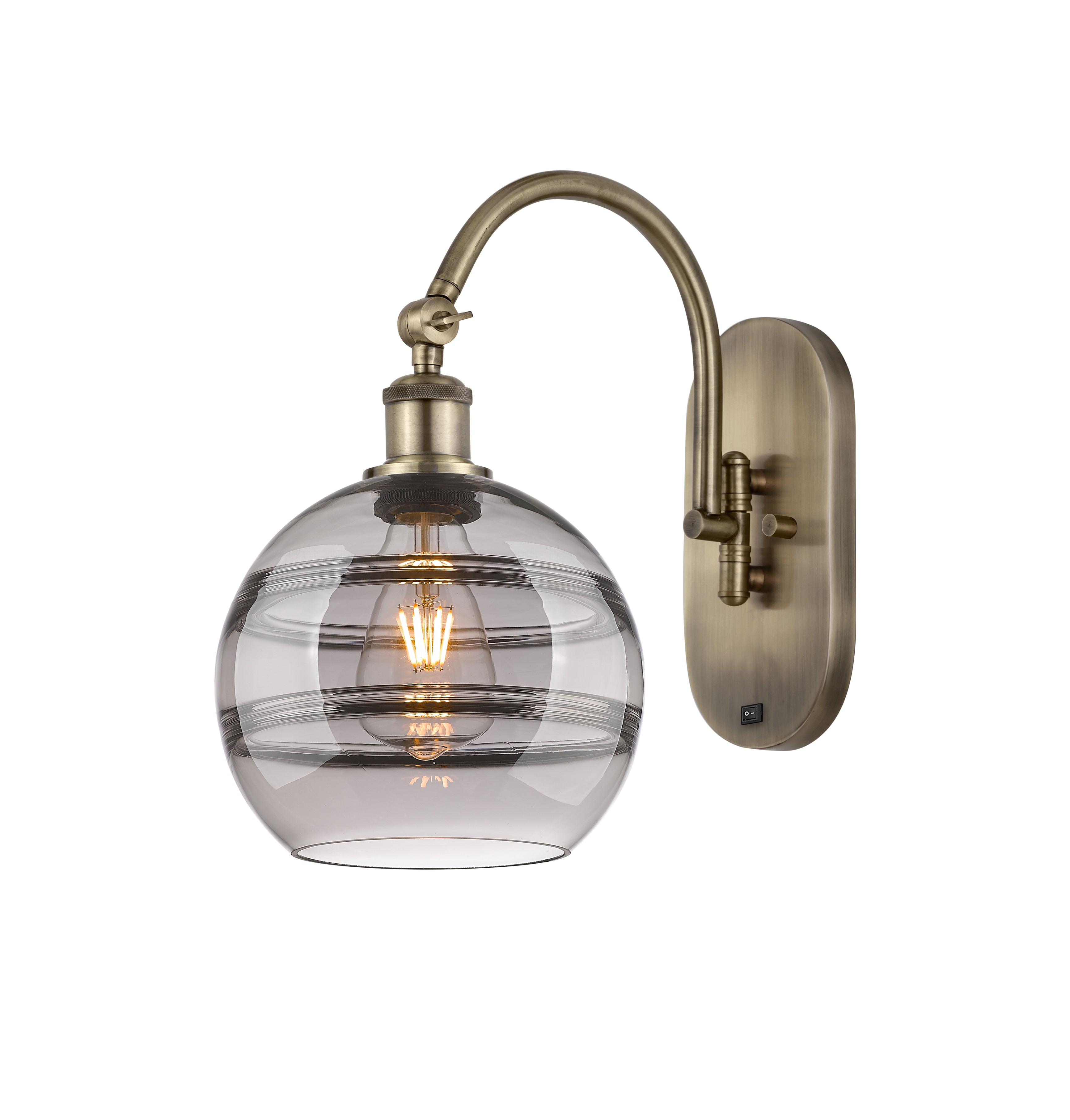 Ballston Swing Arm Cast Brass Finish