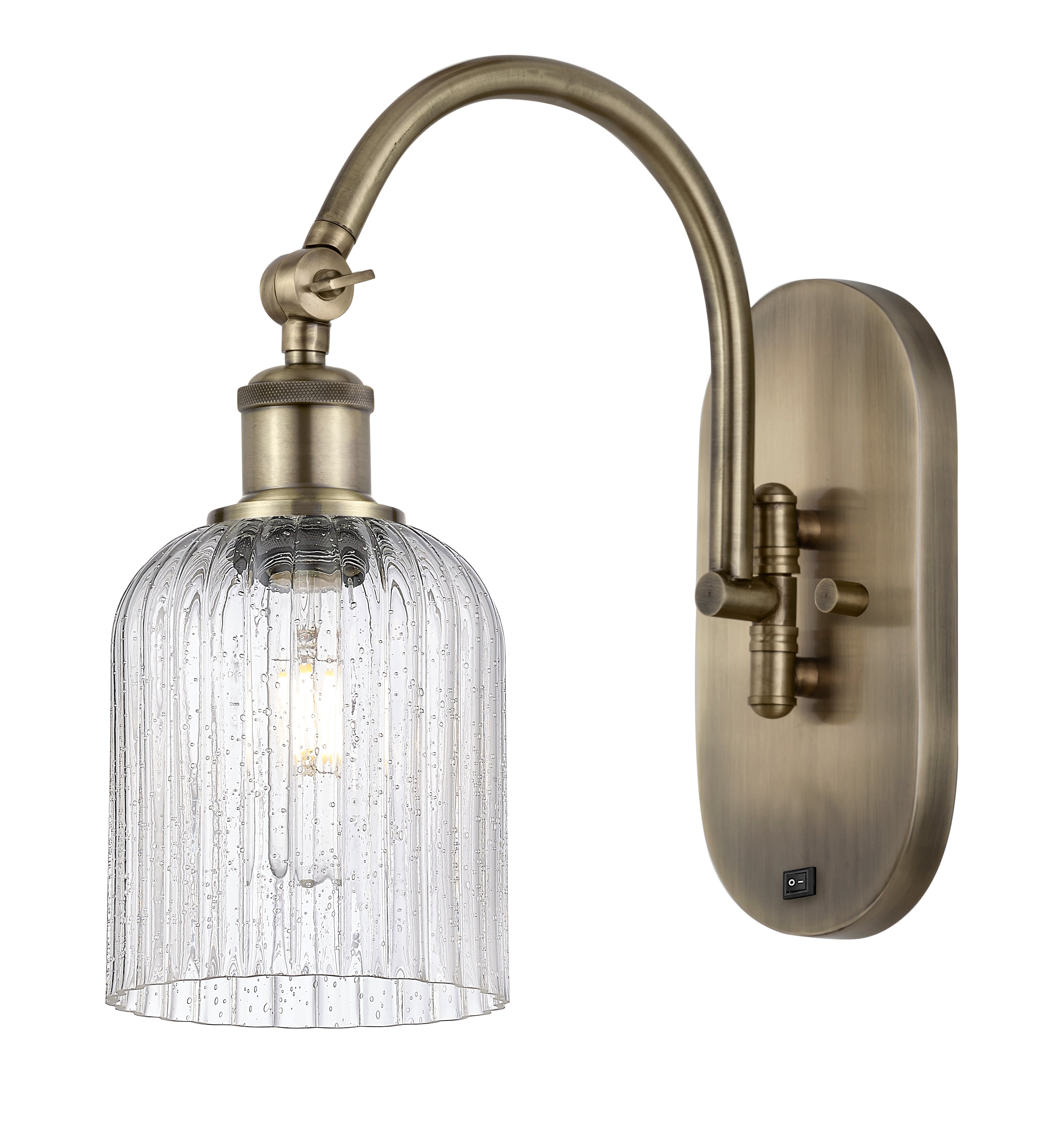Ballston Swing Arm Cast Brass 13 Inch