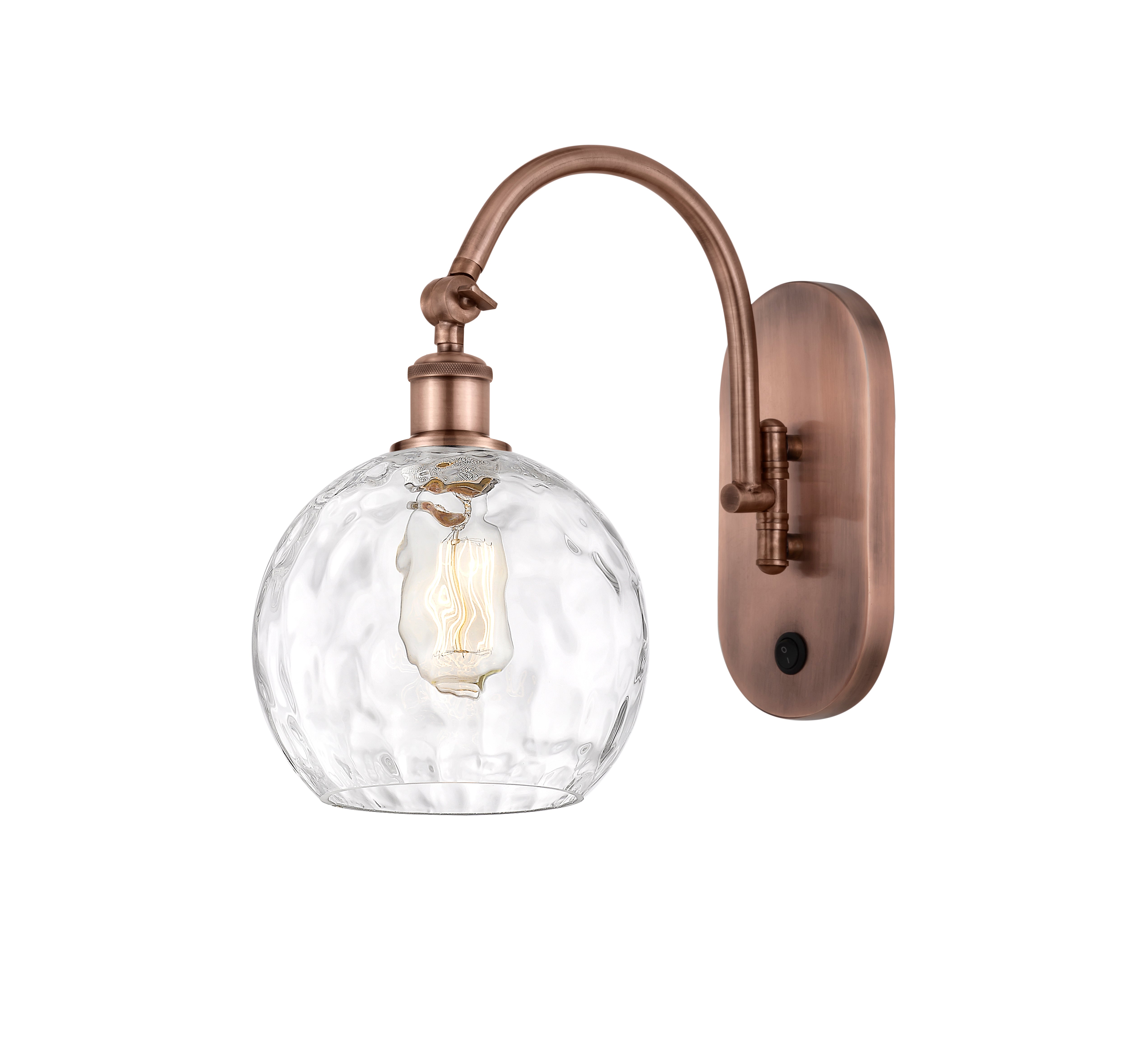 Ballston Swing Arm Cast Brass Finish