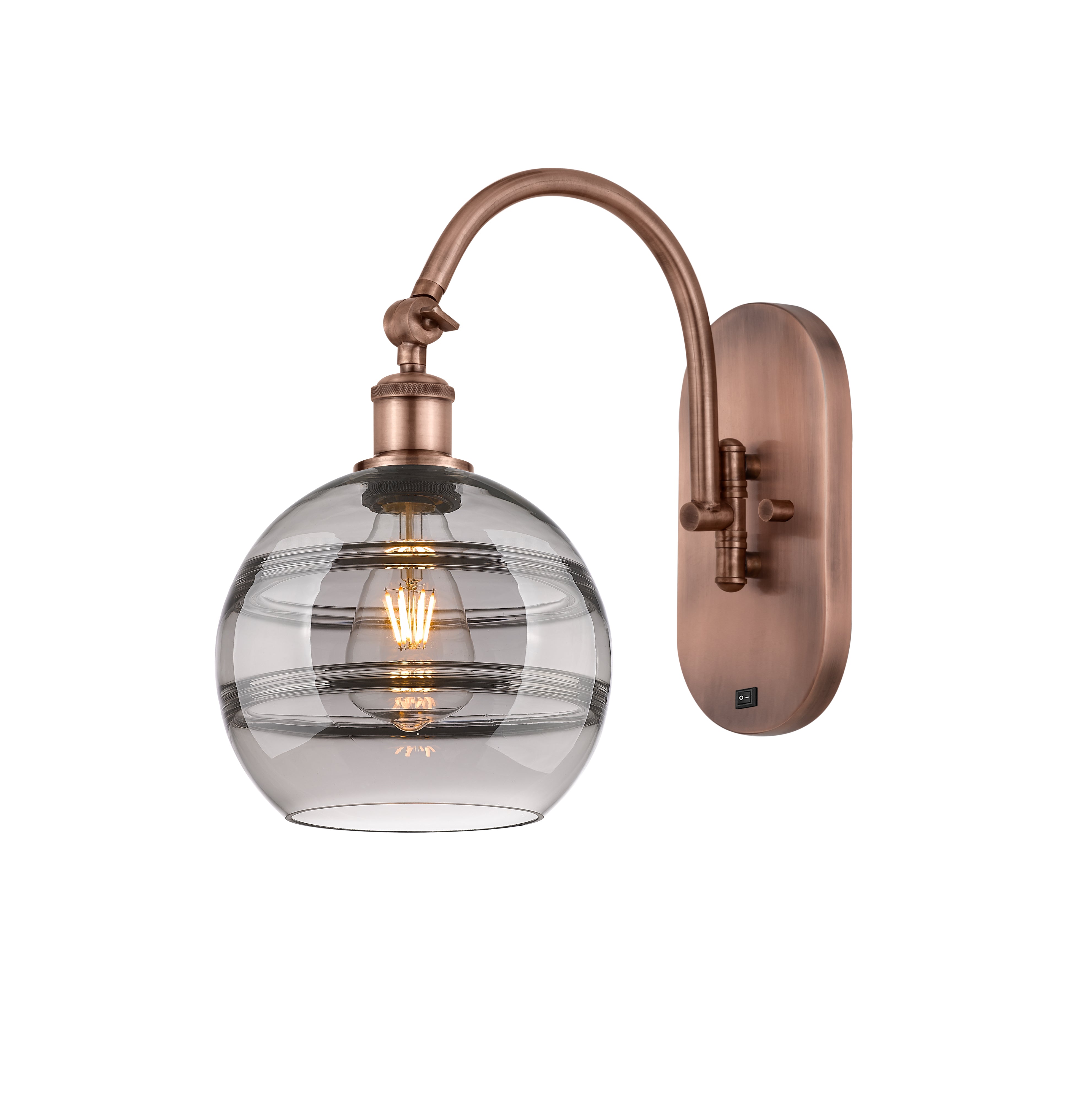 Ballston Swing Arm Cast Brass Finish