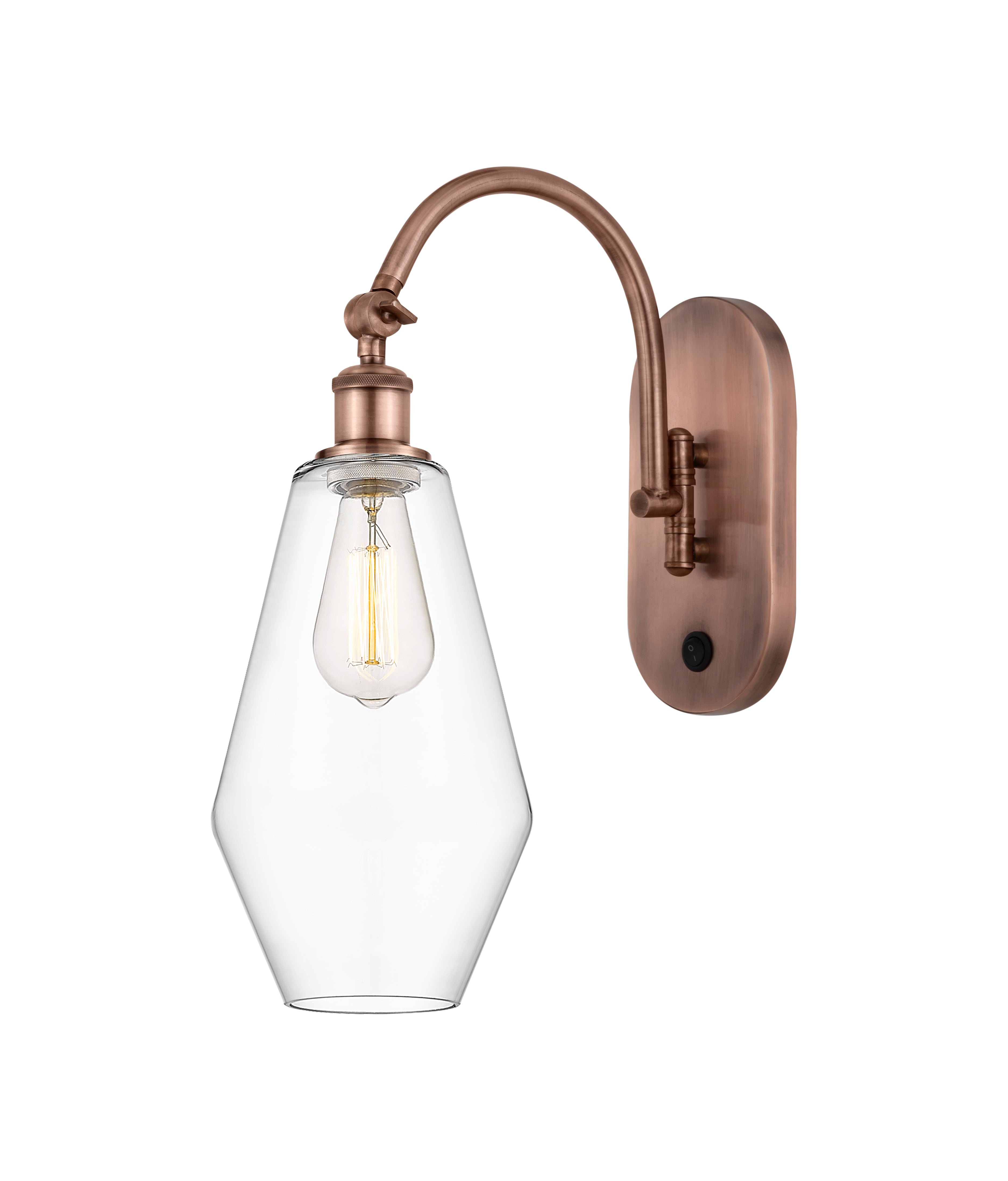 Ballston Swing Arm Cast Brass Finish