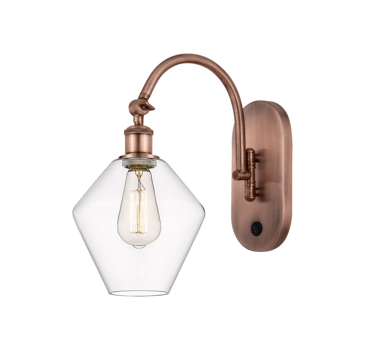 Cindyrella 8-Inch 1-Light Adjustable Swing Arm with LED Bulb