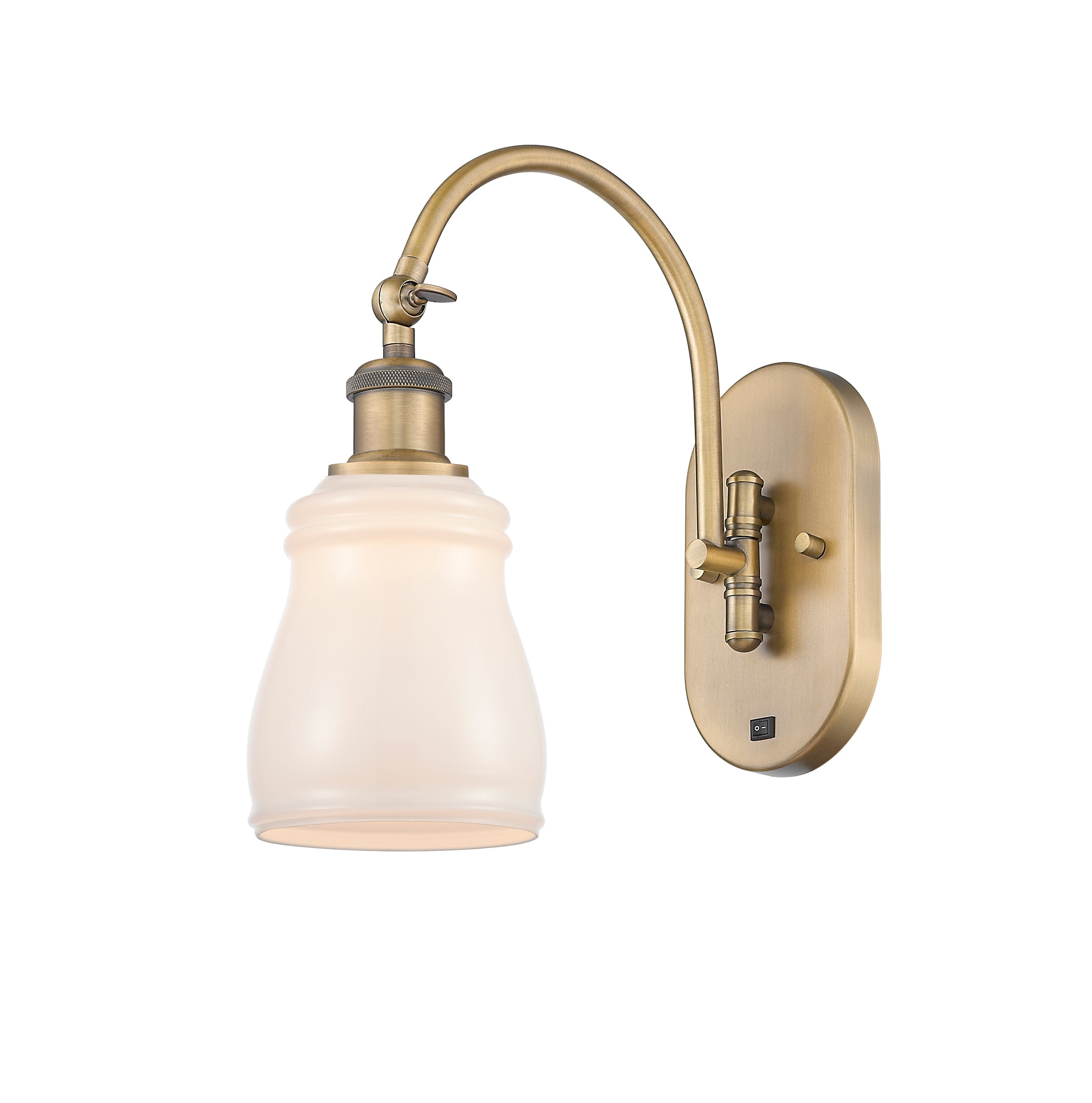 Ballston Swing Arm Cast Brass 12.5 Inch