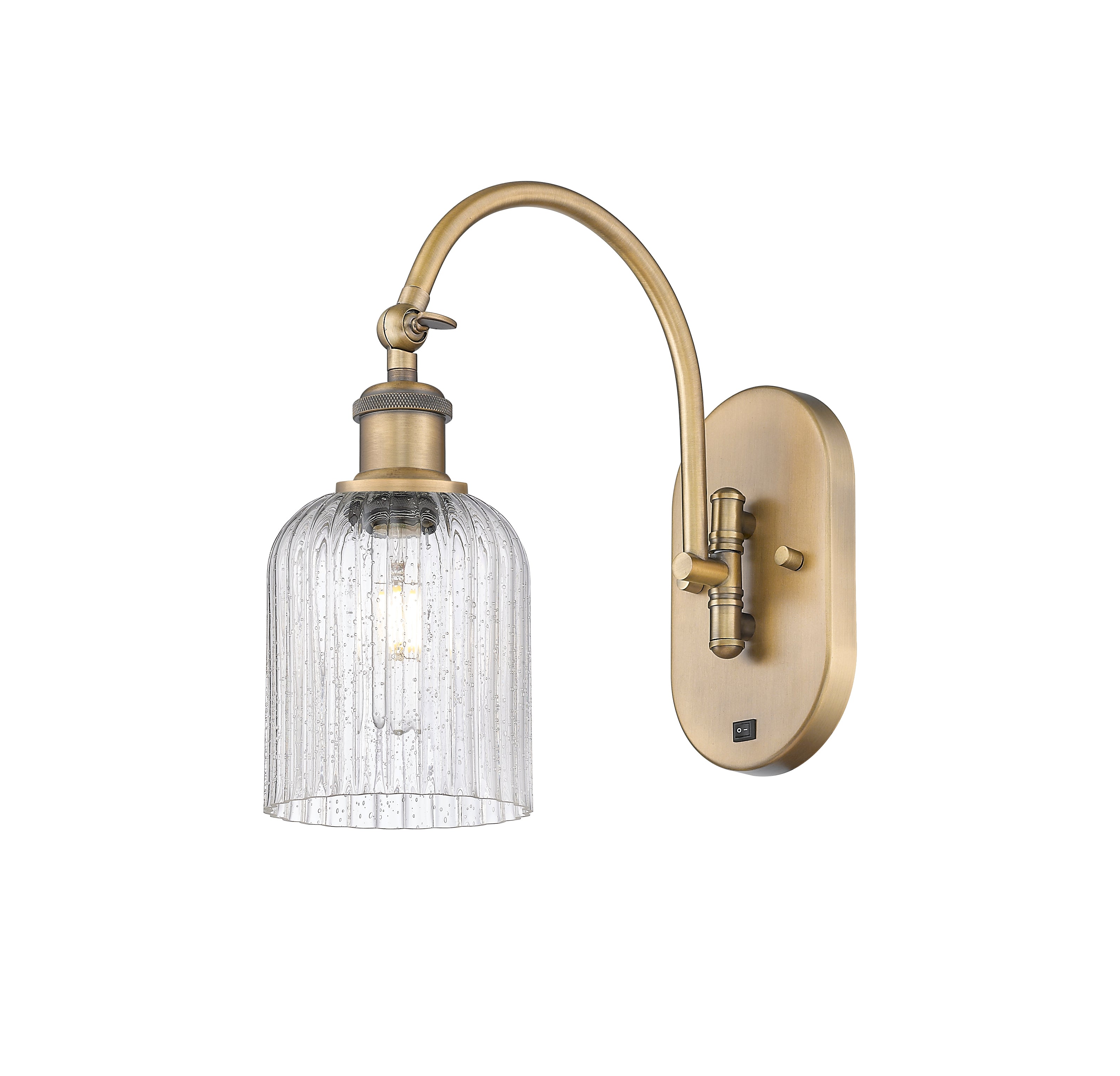 Ballston Swing Arm Cast Brass 13 Inch