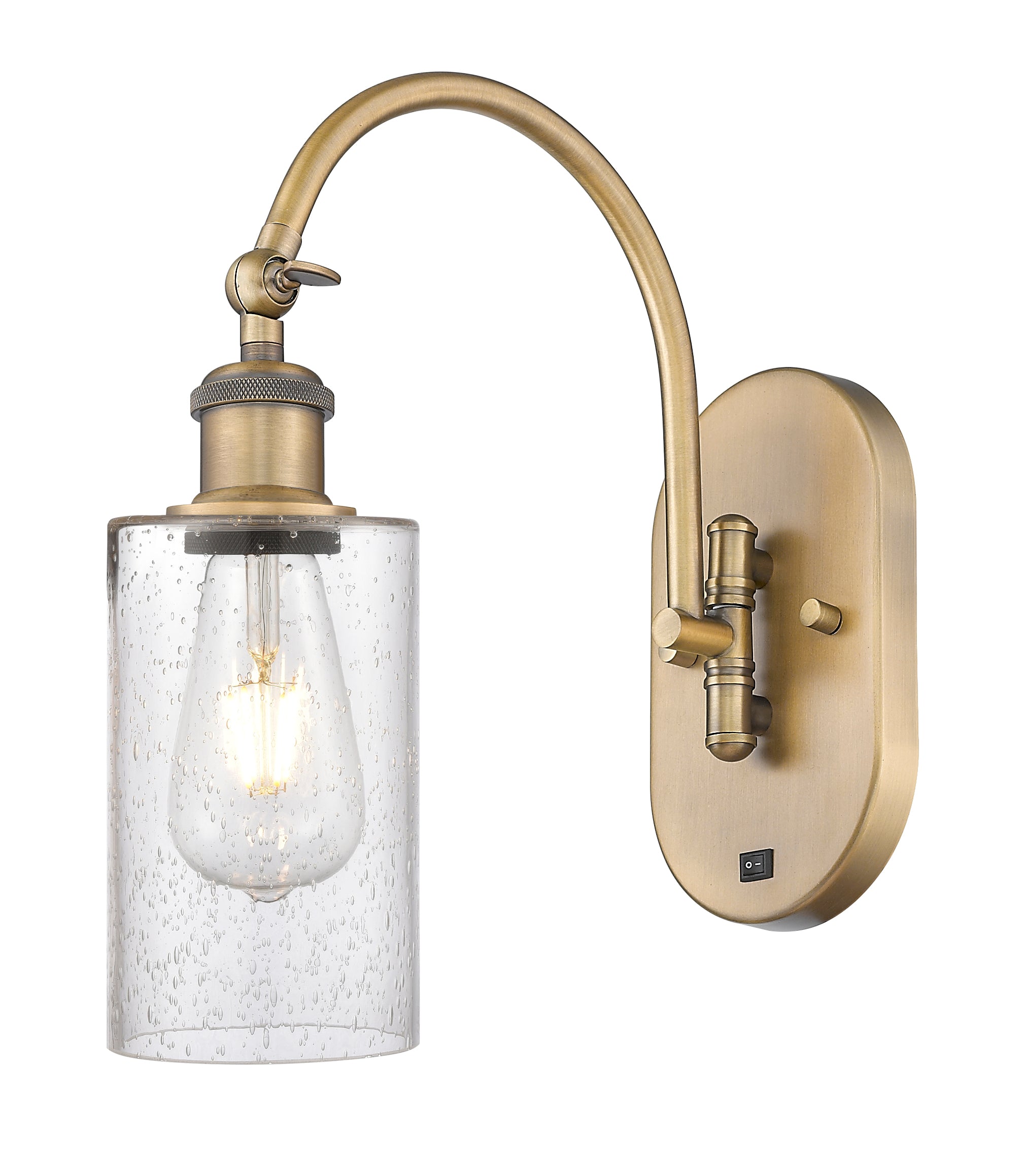 Ballston Swing Arm Cast Brass 14 Inch