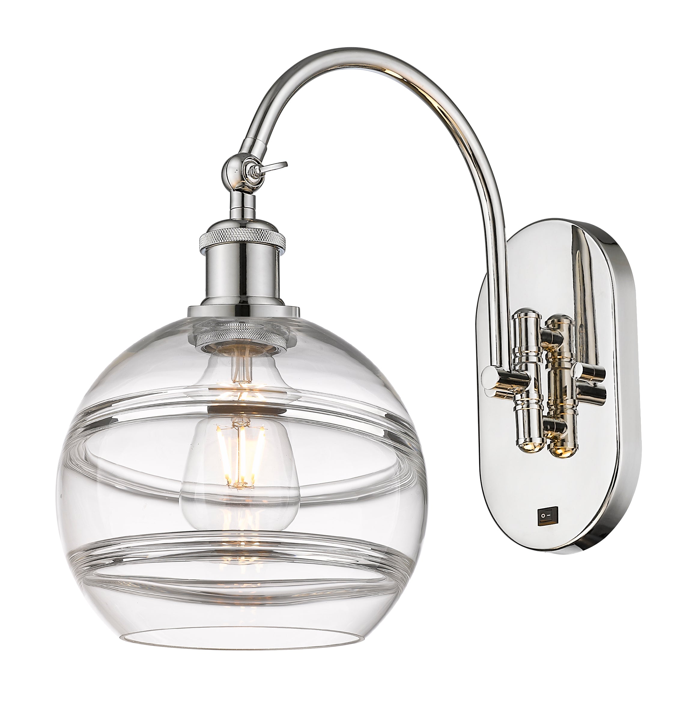 Ballston Swing Arm Cast Brass Finish