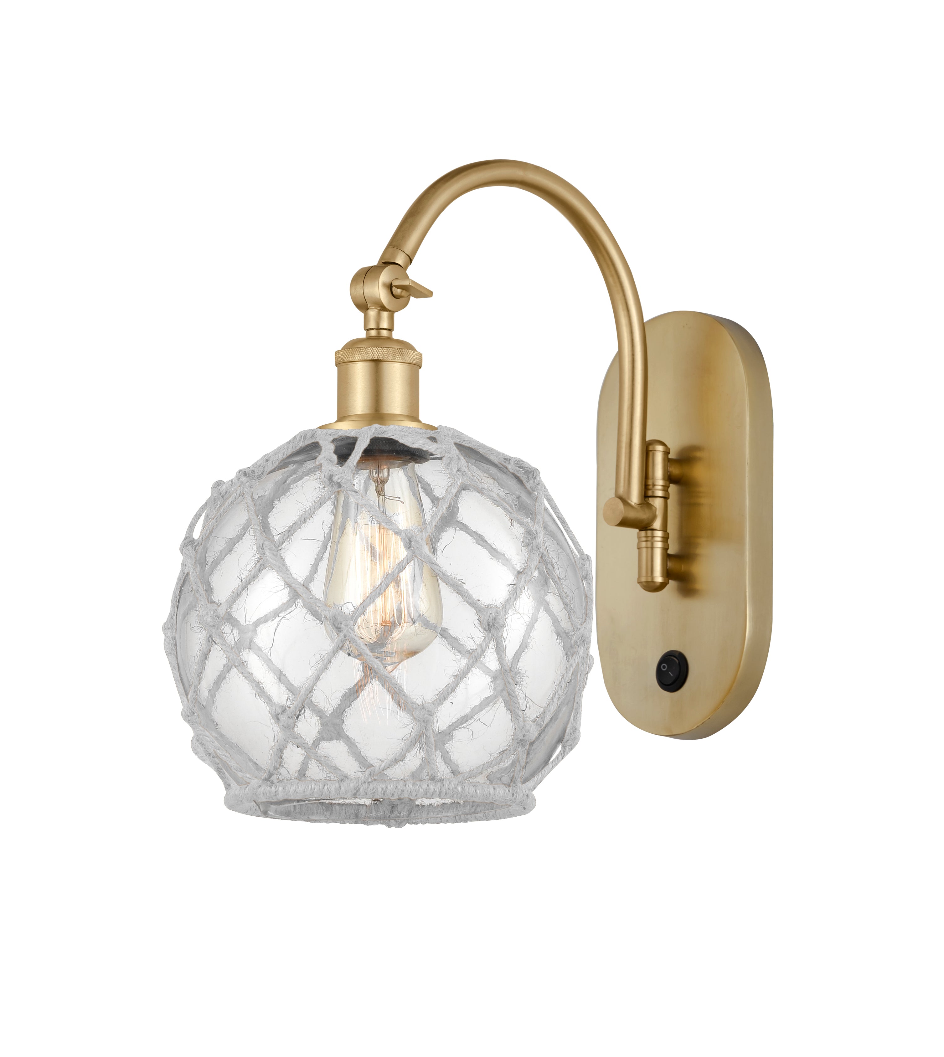 Ballston Swing Arm Cast Brass Fixture