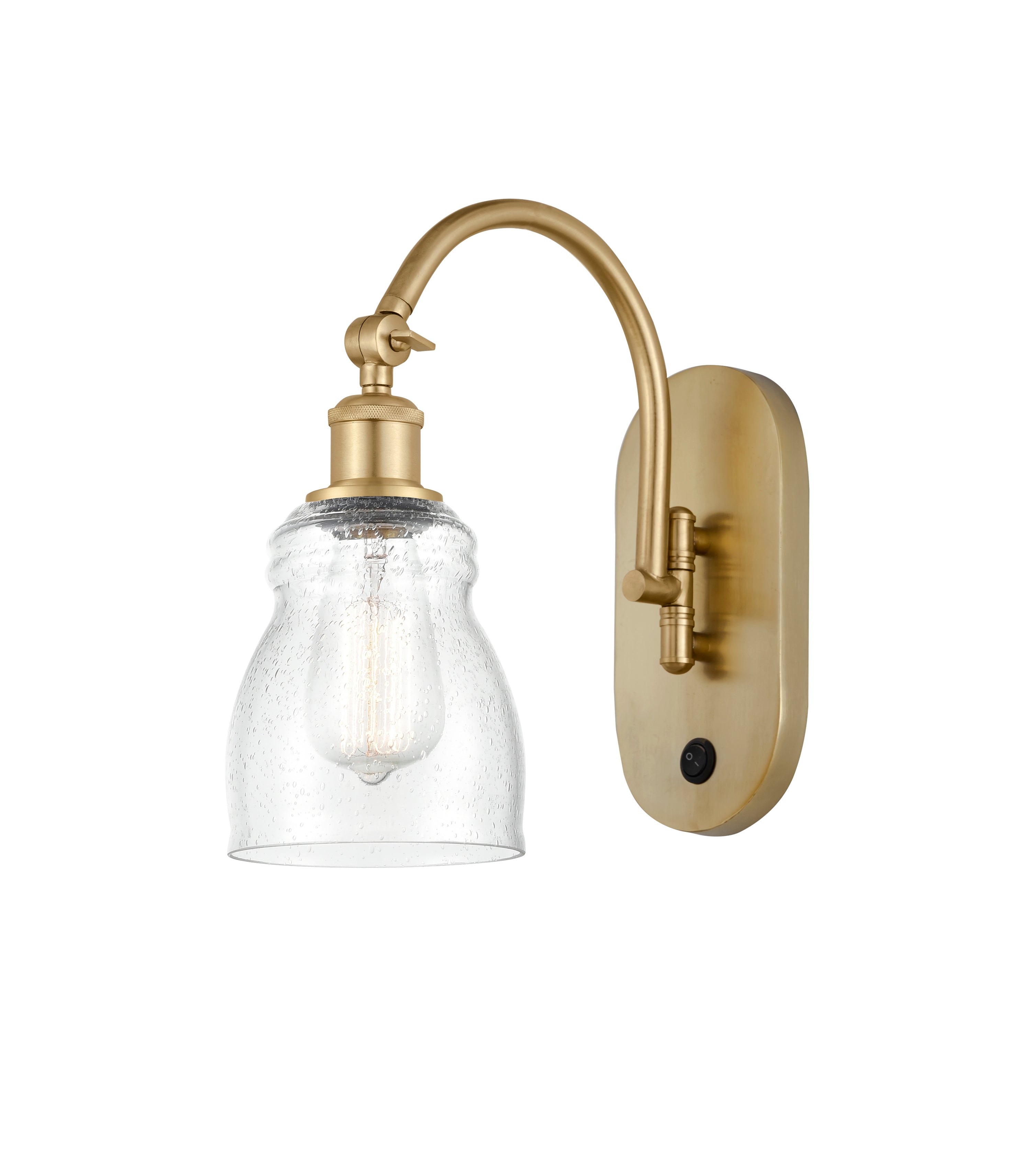 Ballston Swing Arm Cast Brass 12.5 Inch