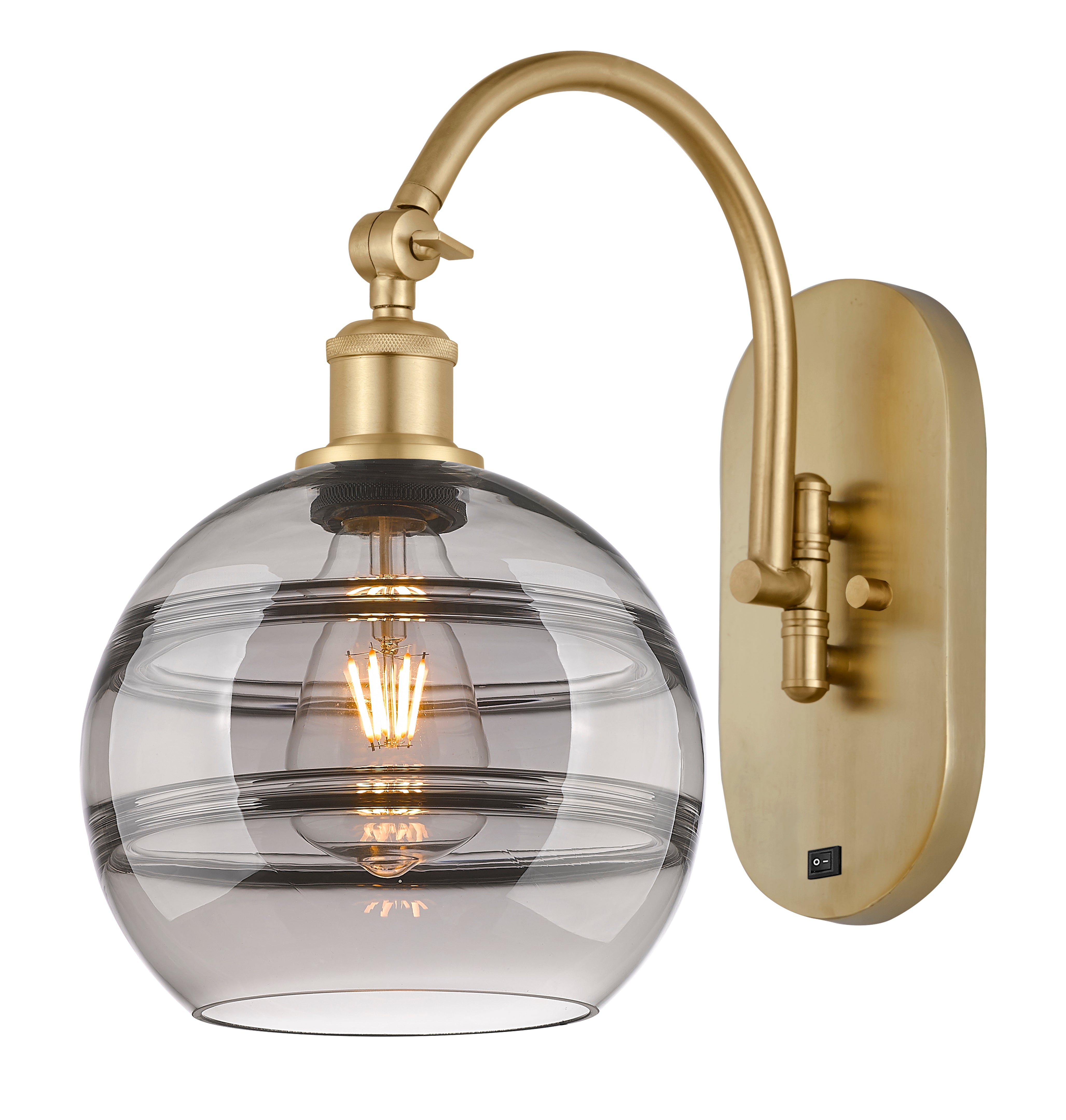 Ballston Swing Arm Cast Brass Finish