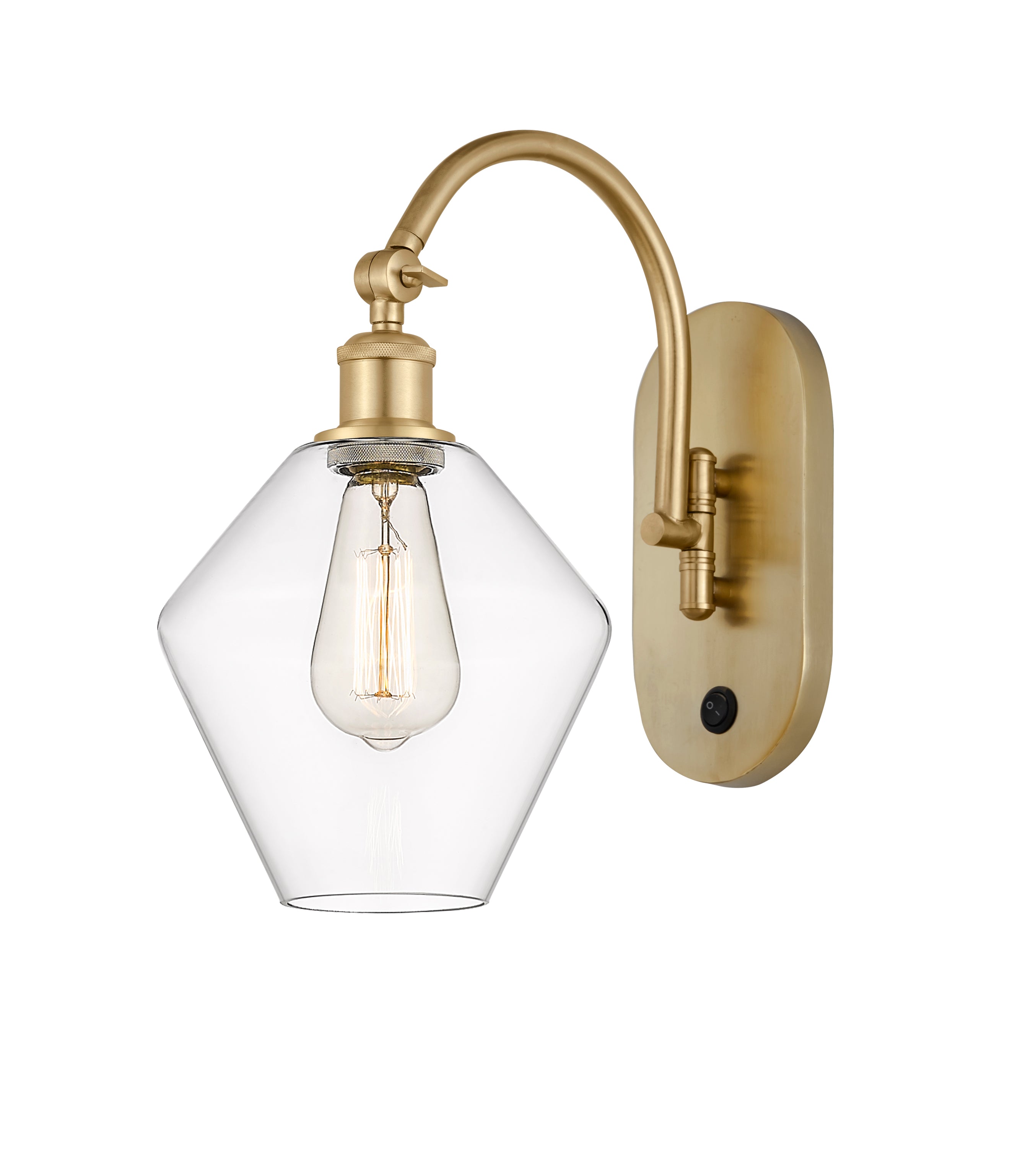 Ballston Swing Arm Cast Brass 17.5 Height