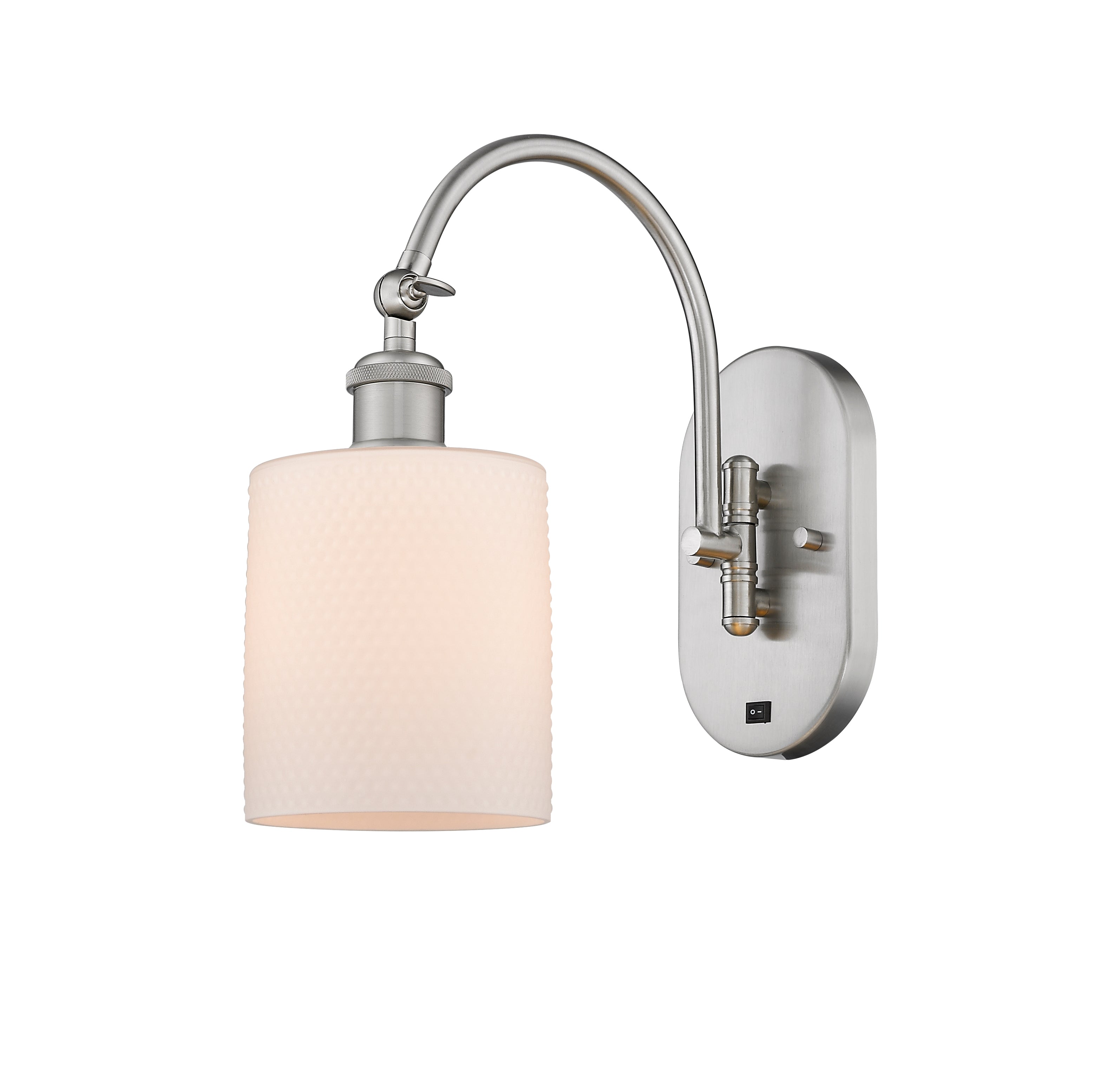 Ballston Swing Arm Cast Brass Glass Steel