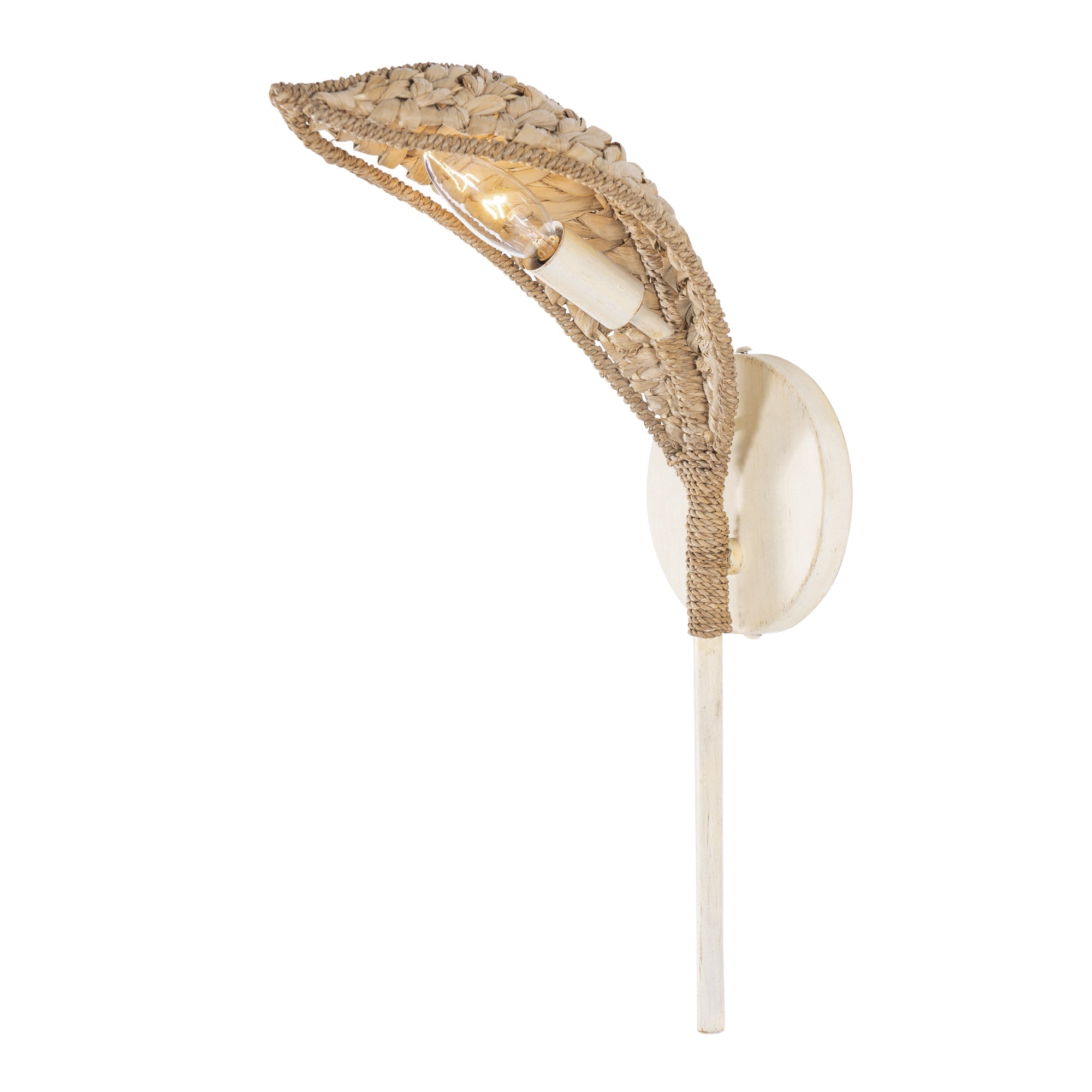 Century Palm 1 Light Wall Sconce