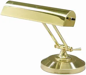 8-inch Piano/desk Polished Brass Desk Lamp