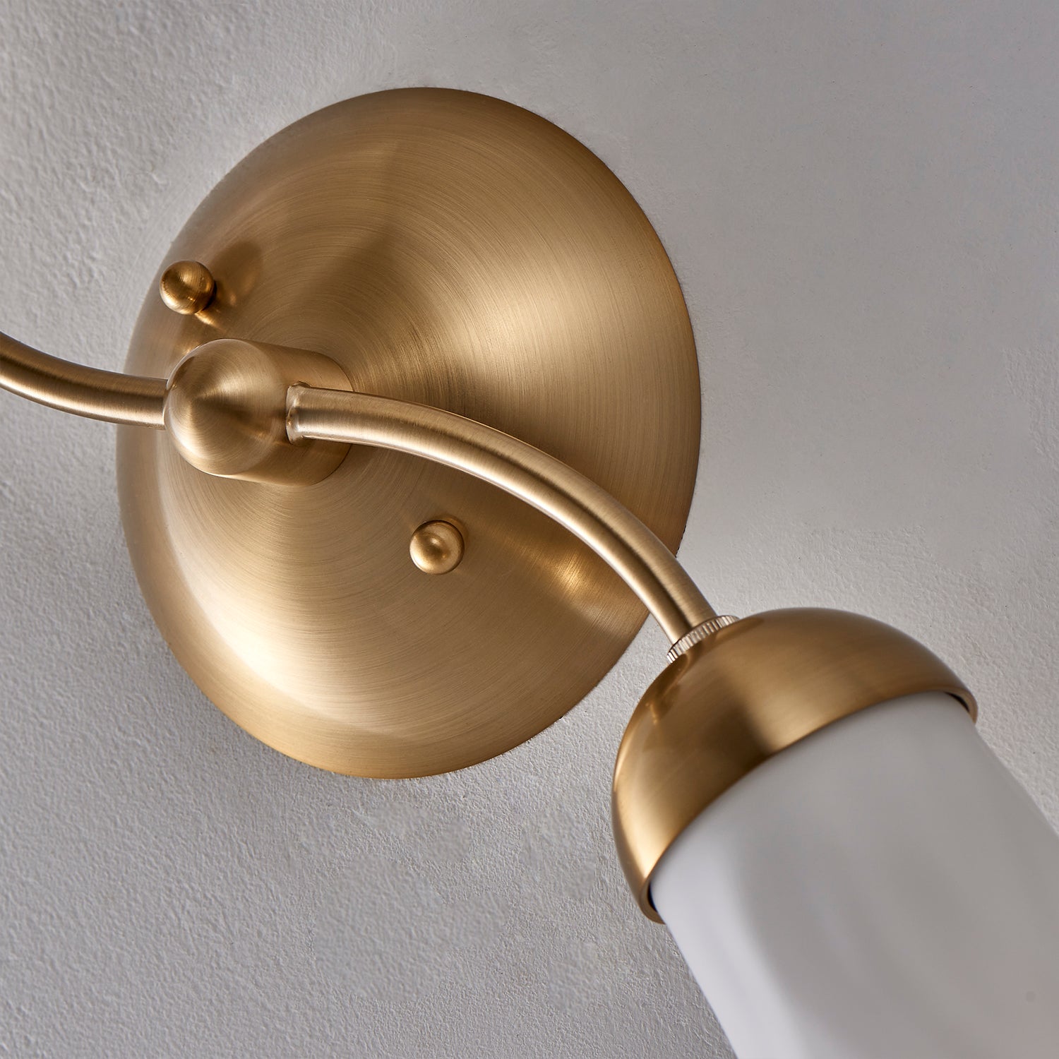 26'' Crest 2 Light Winter Brass Wall Sconce