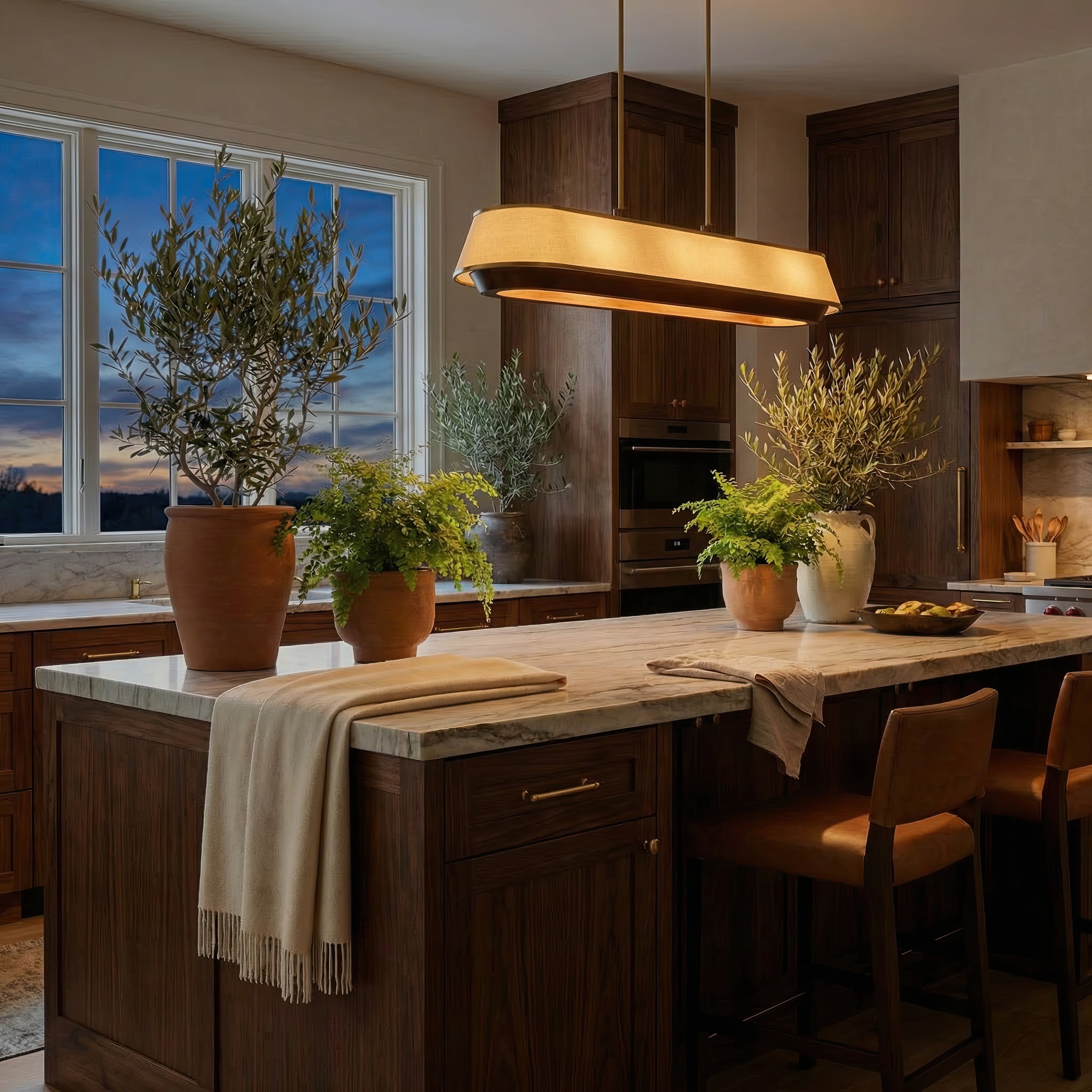 Desert Flyer 6 Light Linear Pendant