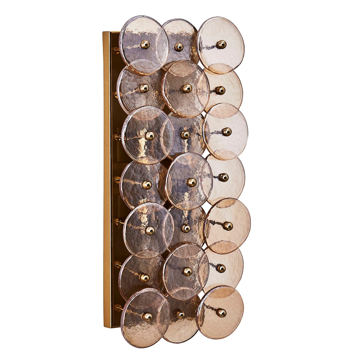 8.5'' Hortensia 4 Light Polished Winter Brass Wall Sconce