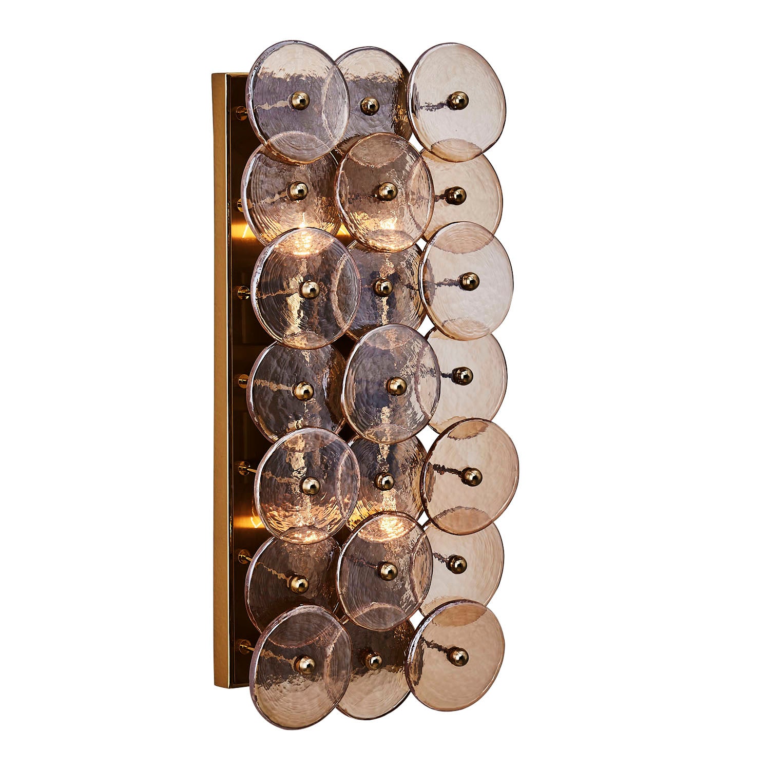 8.5'' Hortensia 4 Light Polished Winter Brass Wall Sconce