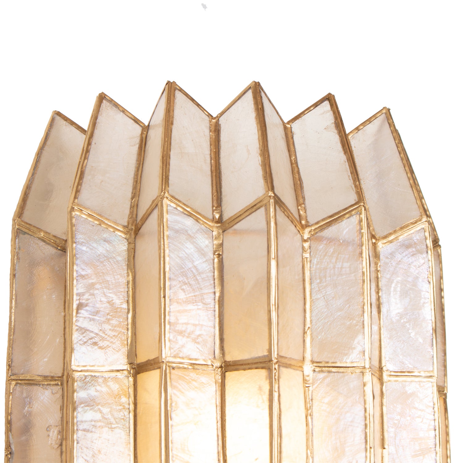 8.5'' Fractal 2 Light Oxidized Gold Leaf Wall Sconce