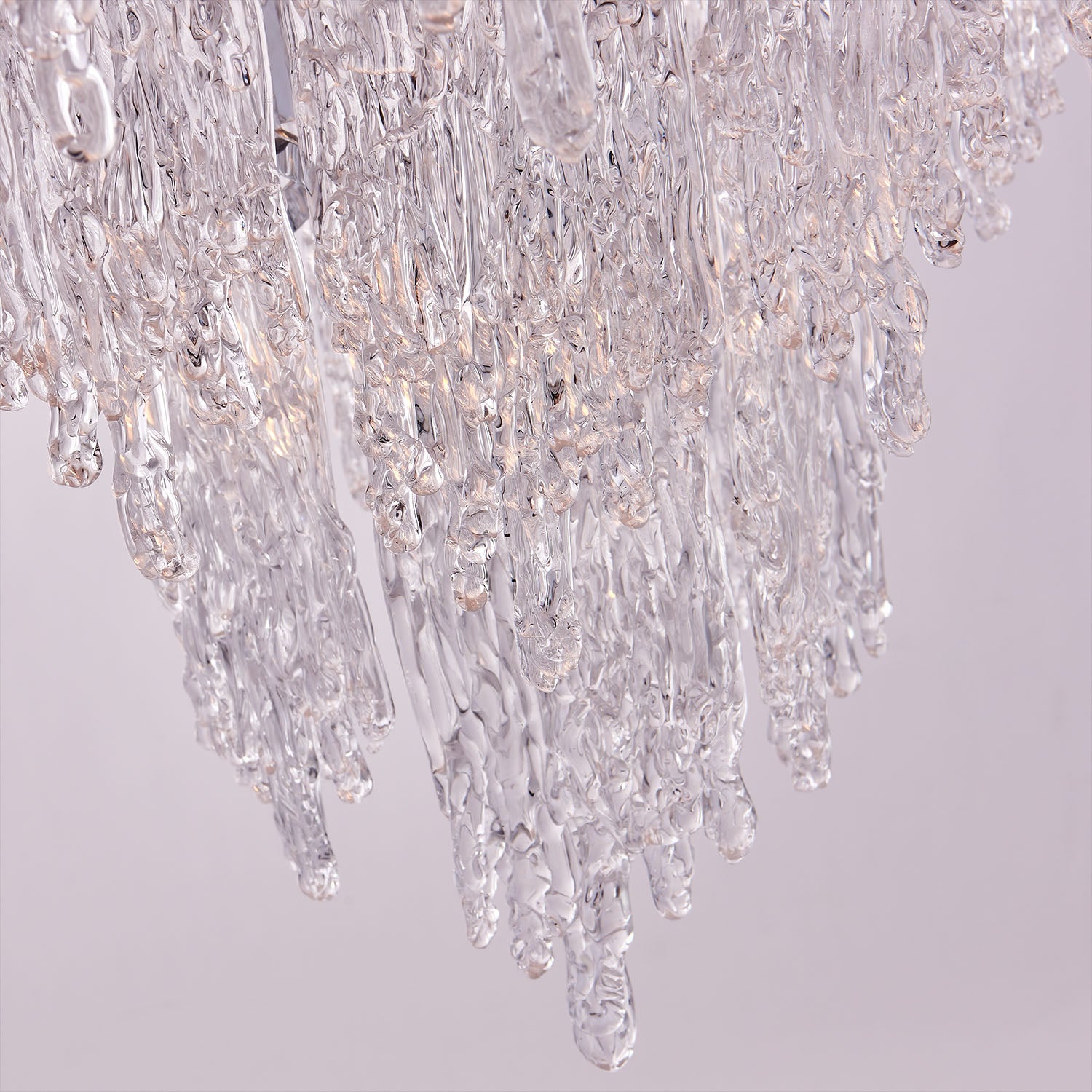 36'' Gisel 19 Light Polished Chrome Tiered Chandelier