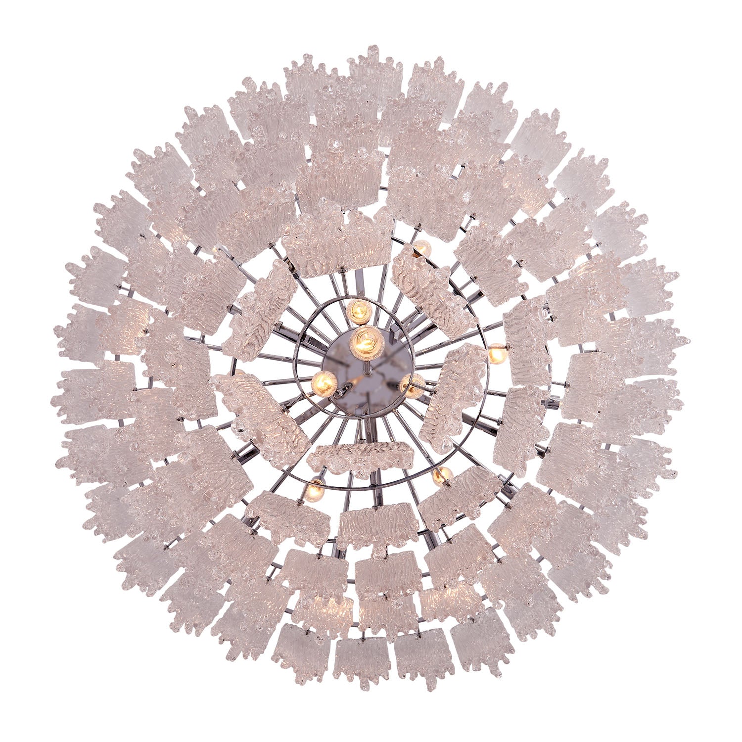 42'' Gisel 22 Light Polished Chrome Tiered Chandelier