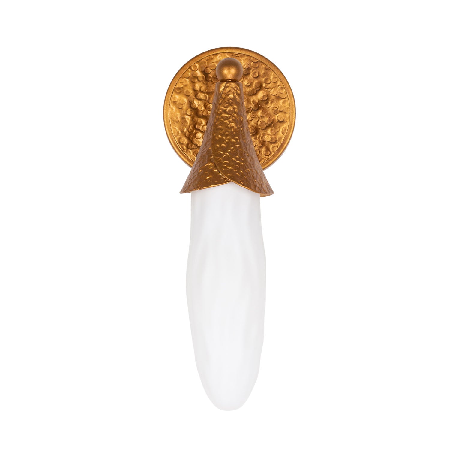 5'' Bougainvillea 1 Light Warm Gold Wall Sconce