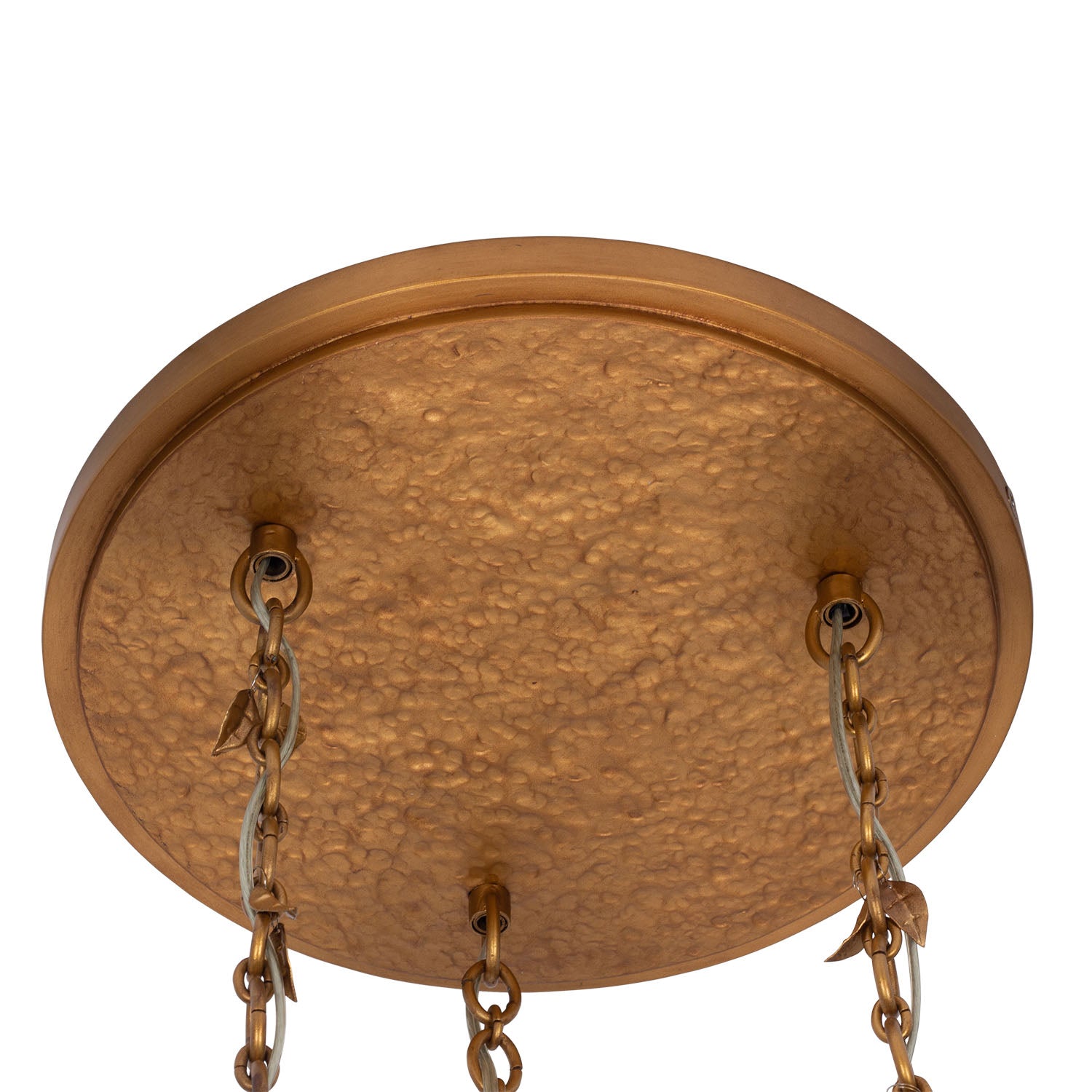 16'' Bougainvillea 3 Light Warm Gold Multi-Pendant
