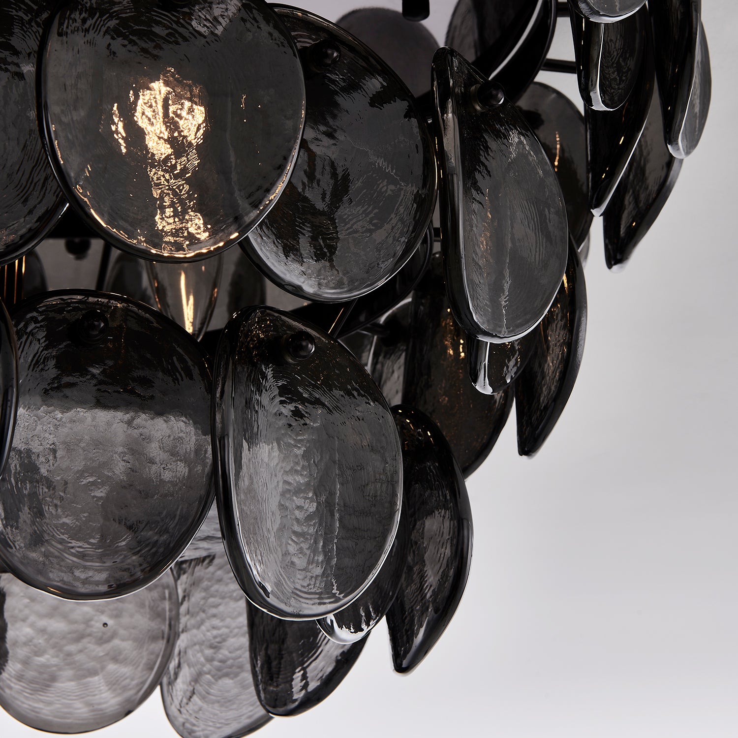 11.5'' Uroko 4 Light Black Nickel Flush Mount