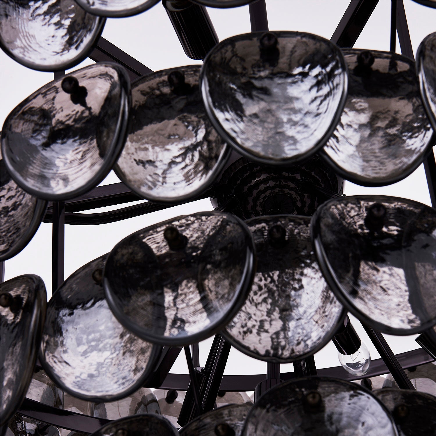 31'' Uroko 14 Light Black Nickel Chandelier