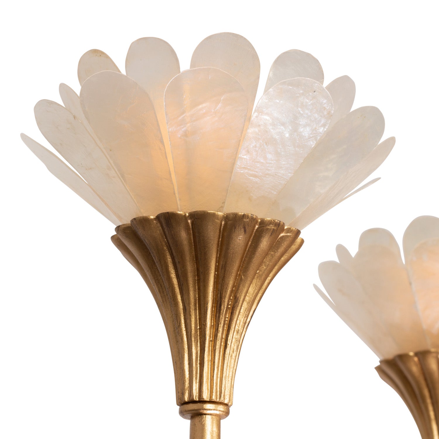 12'' Flora 8 Light Modern Gold Linear Pendant