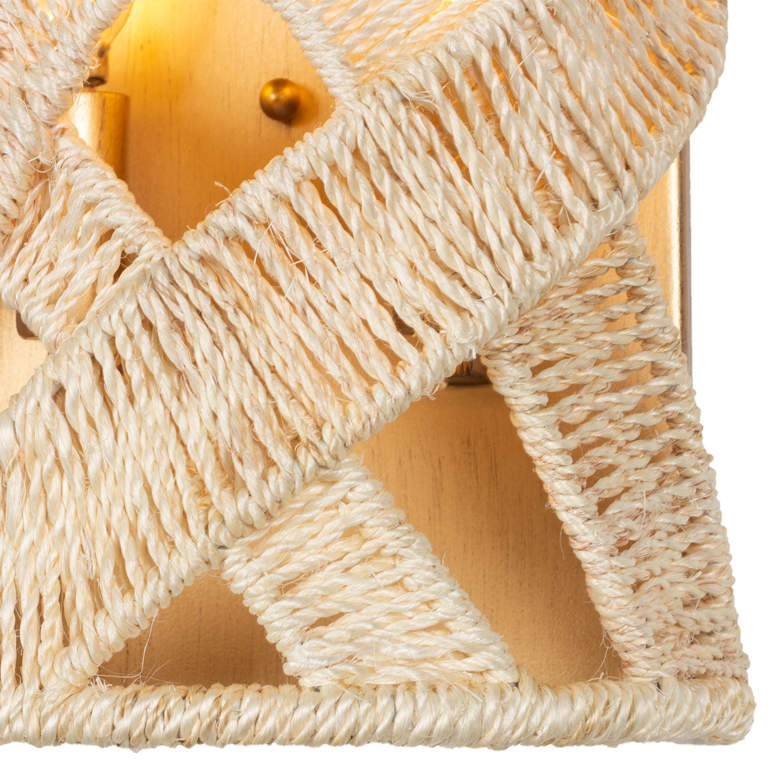 8'' Soga 2 Light Modern Gold And White Wall Sconce