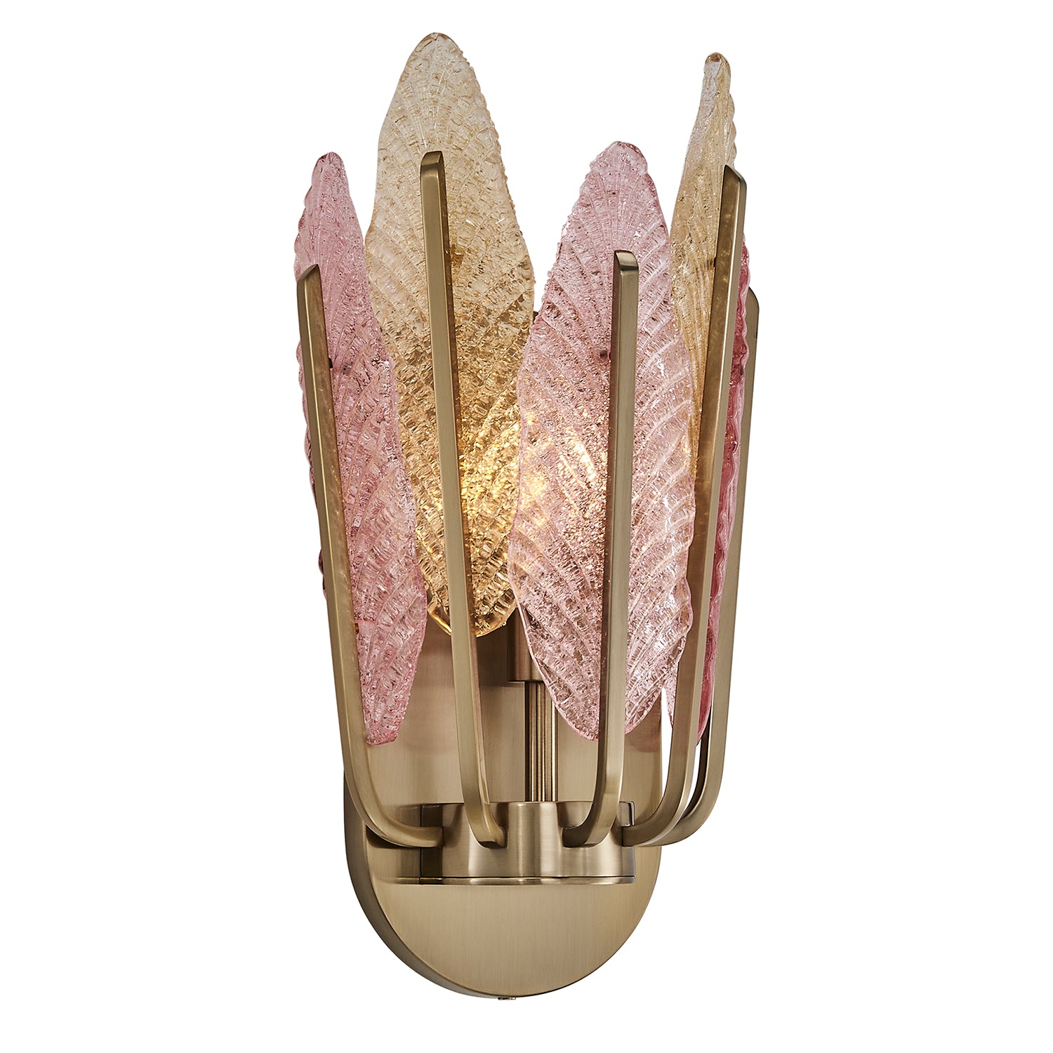 8'' Autumna 1 Light Brushed Champagne Gold Wall Sconce