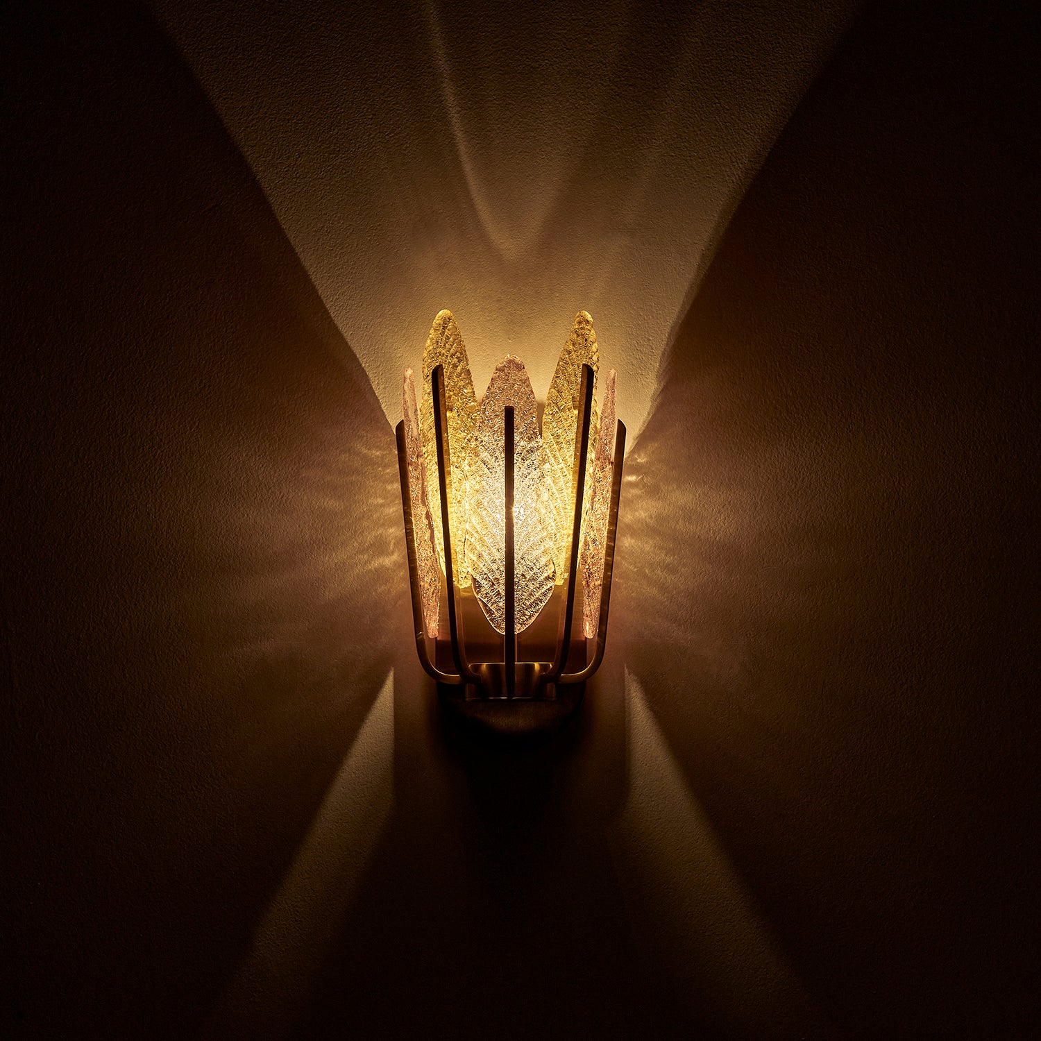 8'' Autumna 1 Light Brushed Champagne Gold Wall Sconce