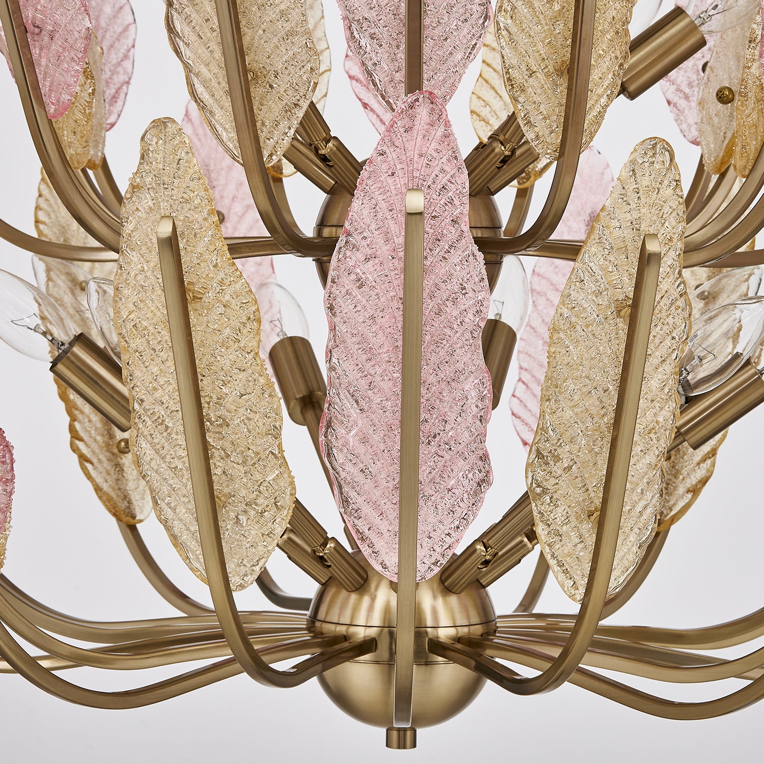 30'' Autumna 22 Light Brushed Champagne Gold Chandelier
