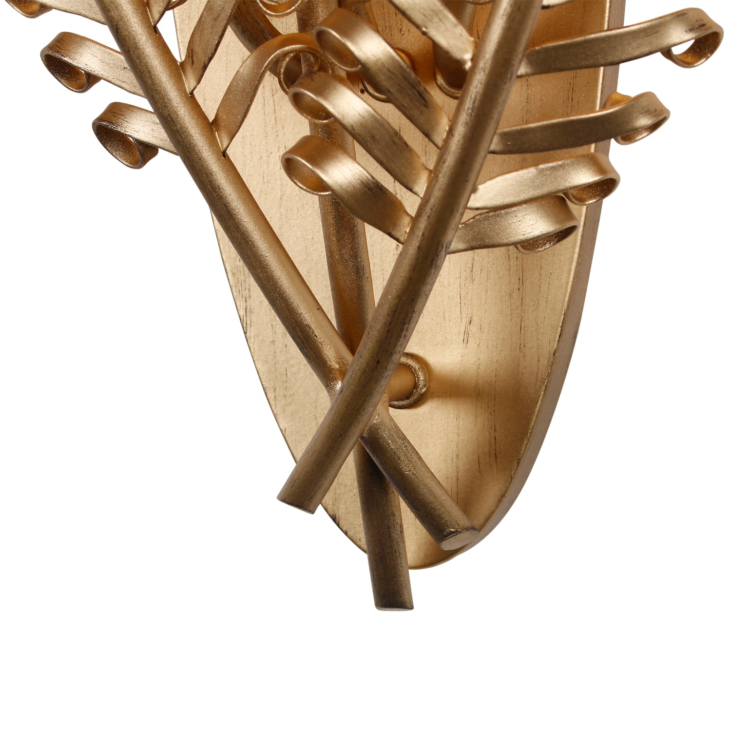 11.5'' Fern 3 Light Modern Gold Wall Sconce
