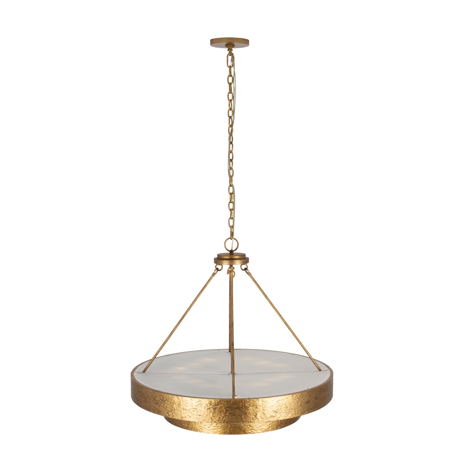 28.5'' Moda 12 Light Rustic Gold Chandelier
