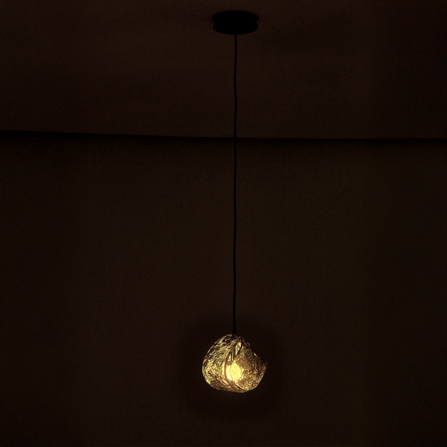 7.5'' Pallina 1 Light Satin Black Nickel Pendant