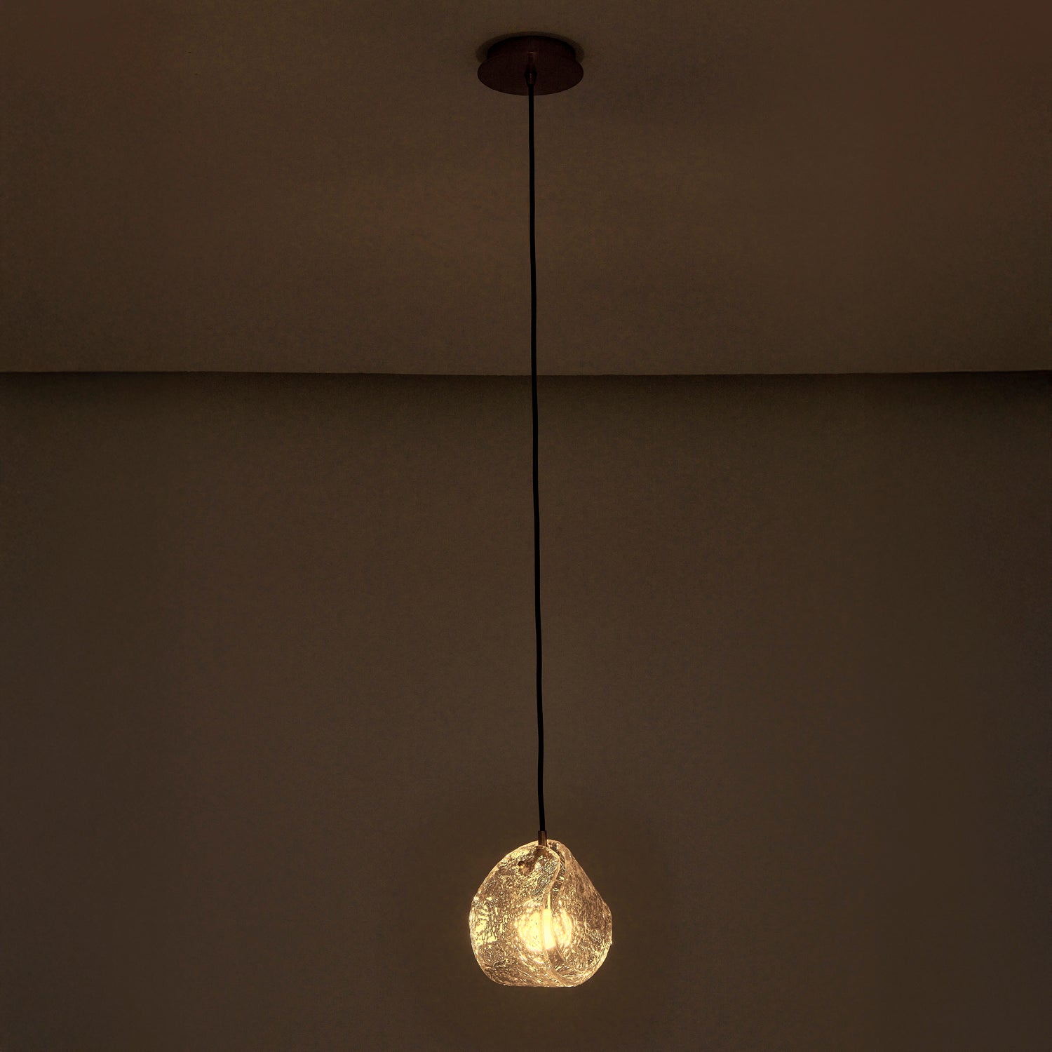 7.50'' Pallina 1 Light Winter Brass Pendant