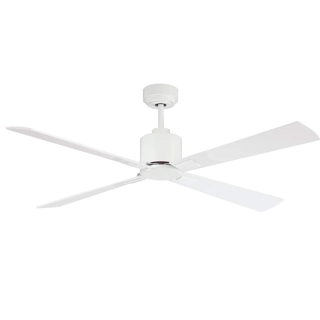 52 Inch DC White Fan with Remote
