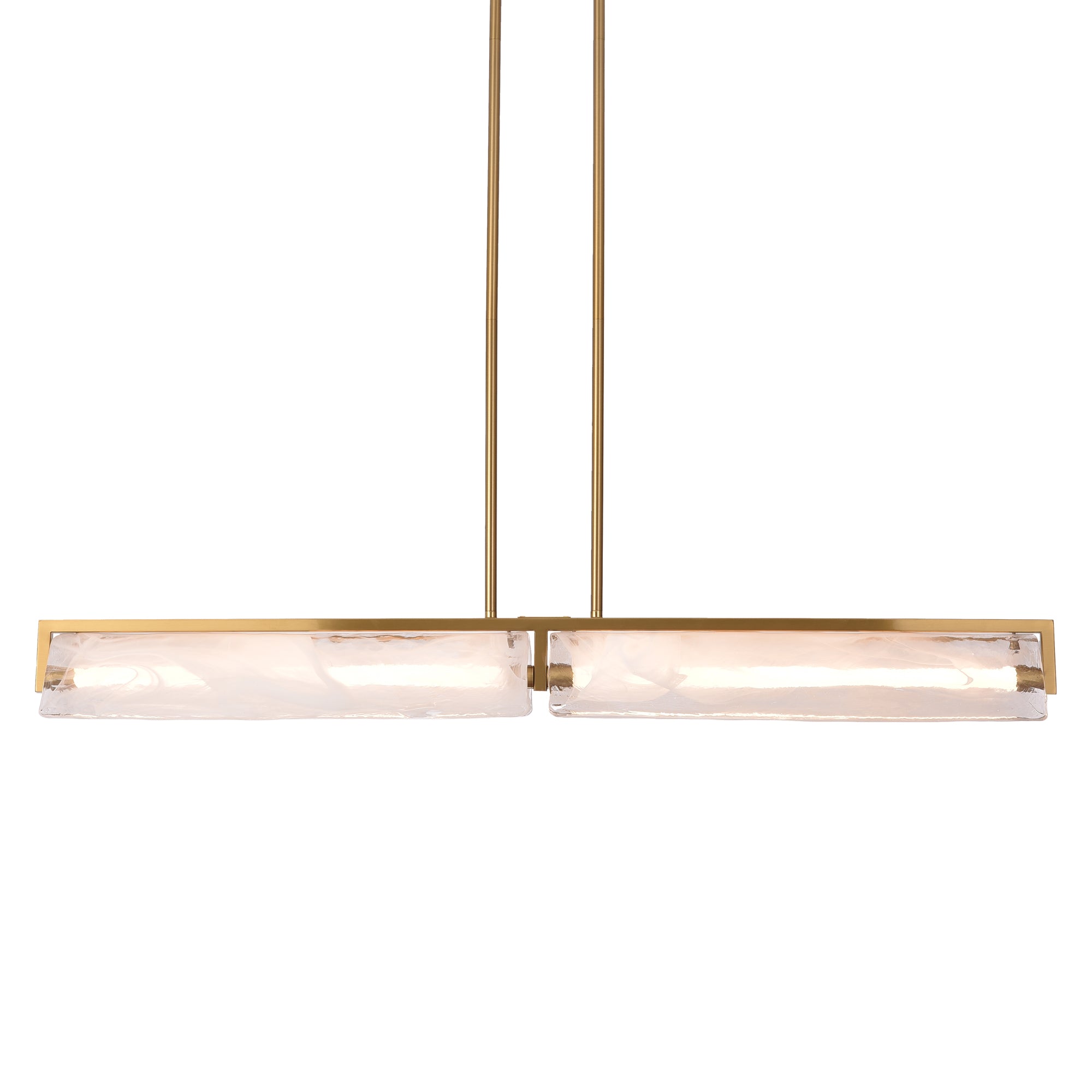 Mingle 2 Light Medium Linear Pendants