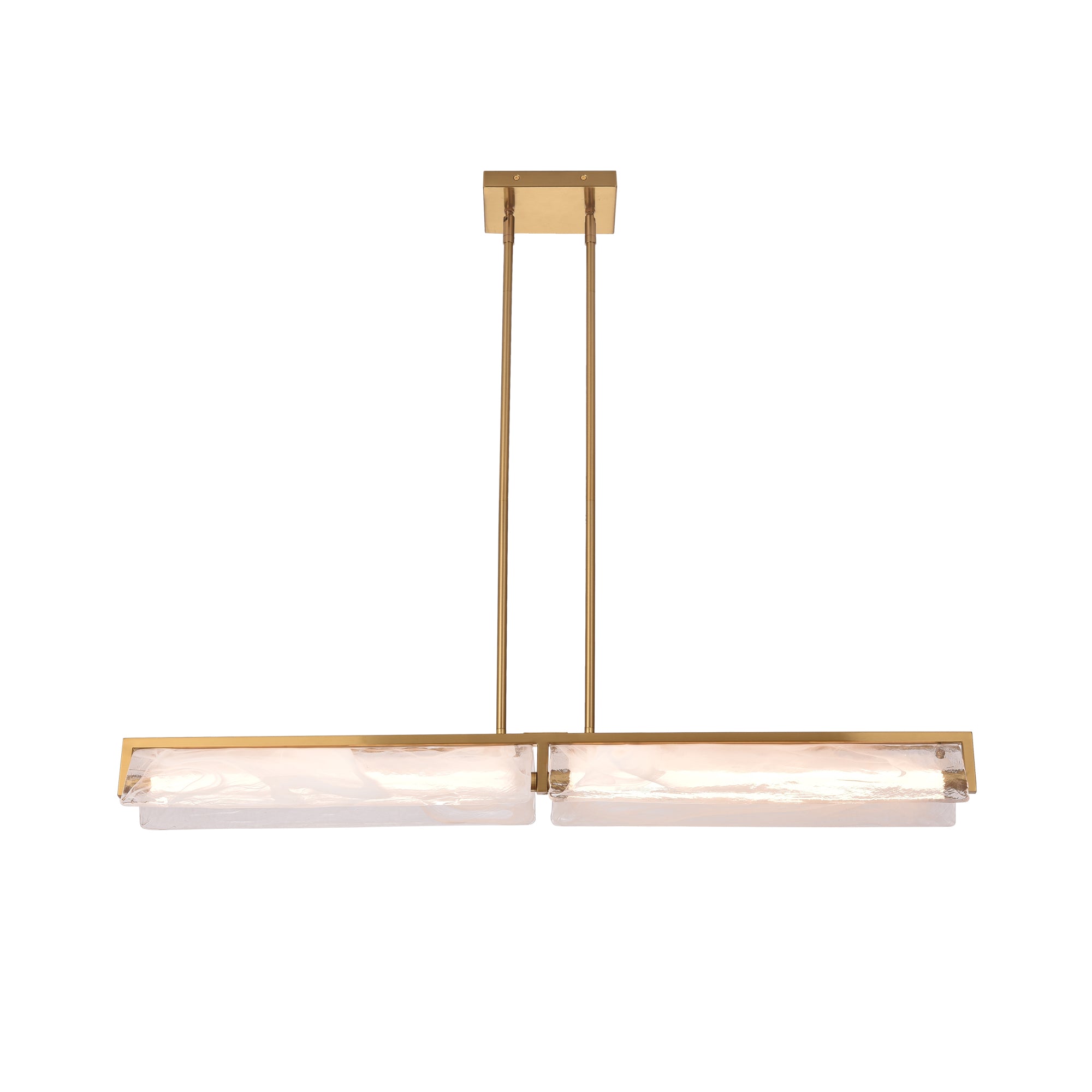 Mingle 2 Light Medium Linear Pendants