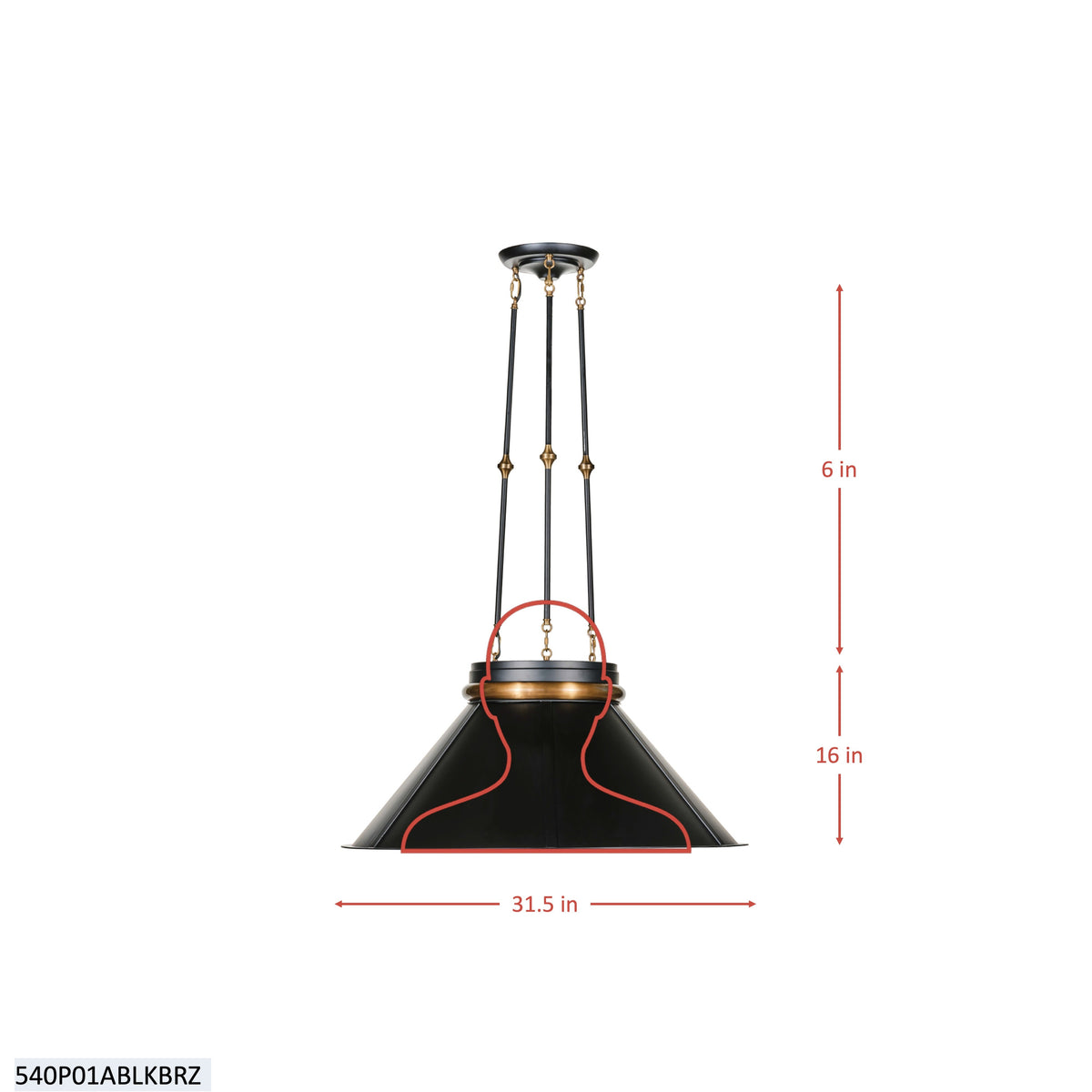 Mood Swings 1 Light Round Pendant