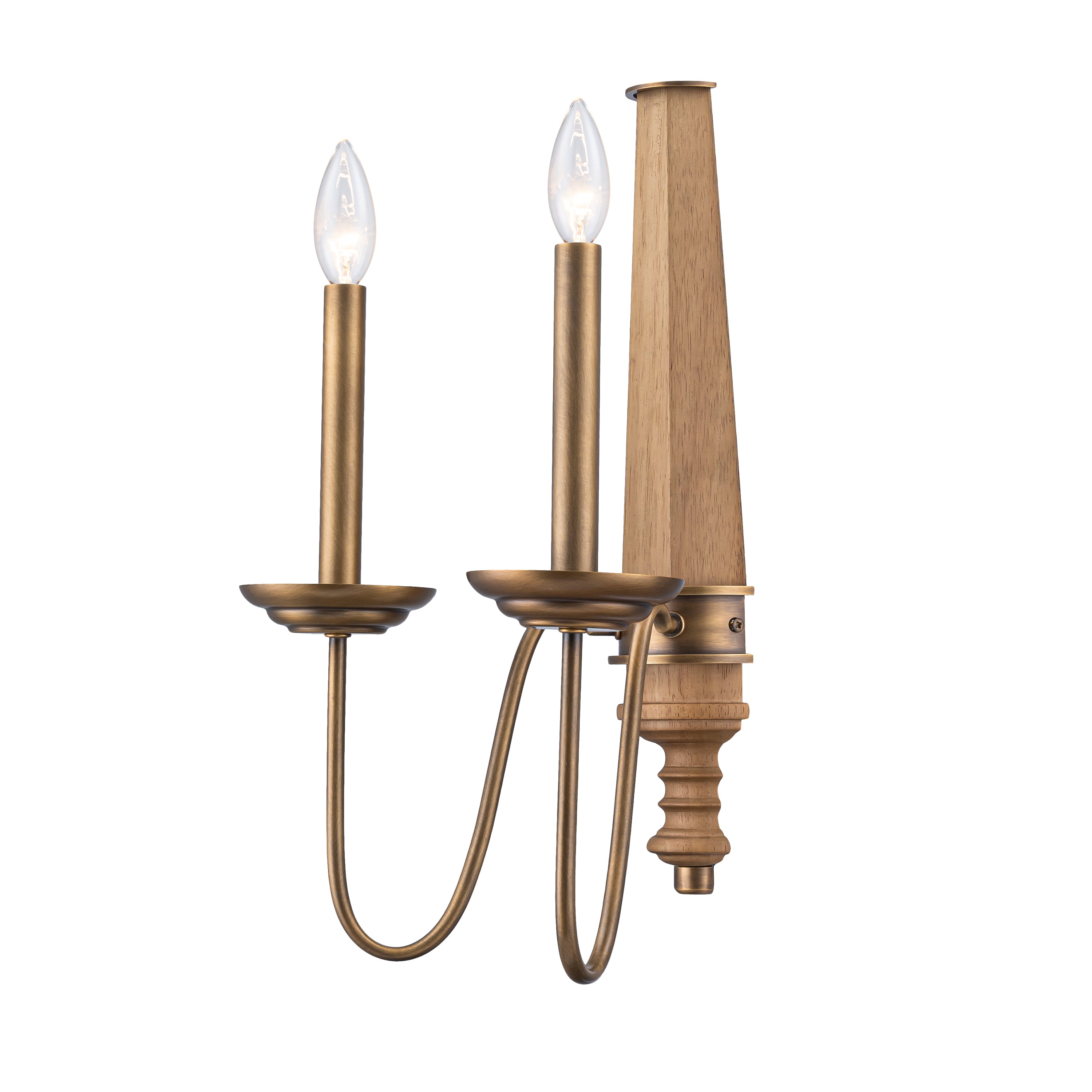 Dinner at 2 Light Wall Sconce