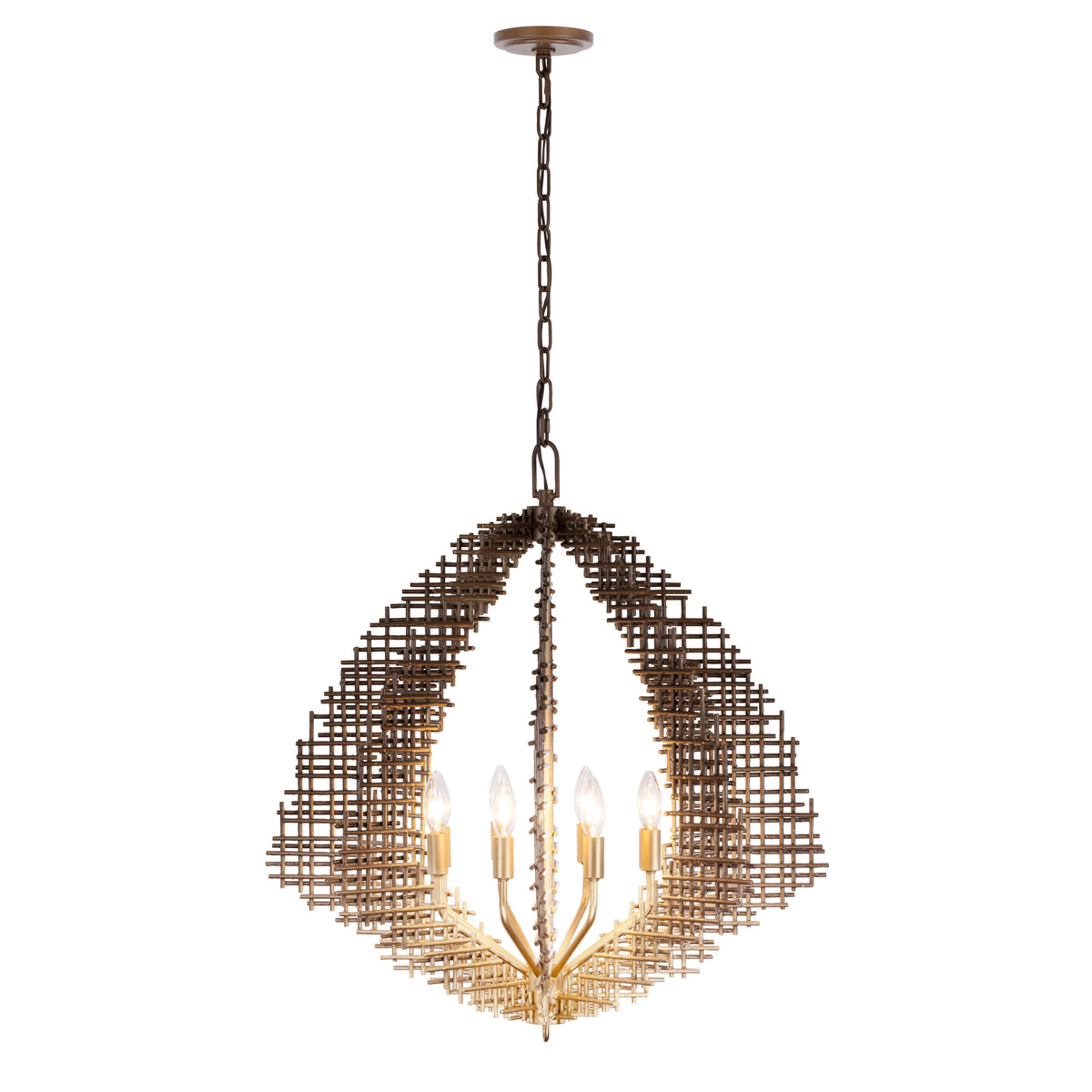 Construct 8 Light Pendant