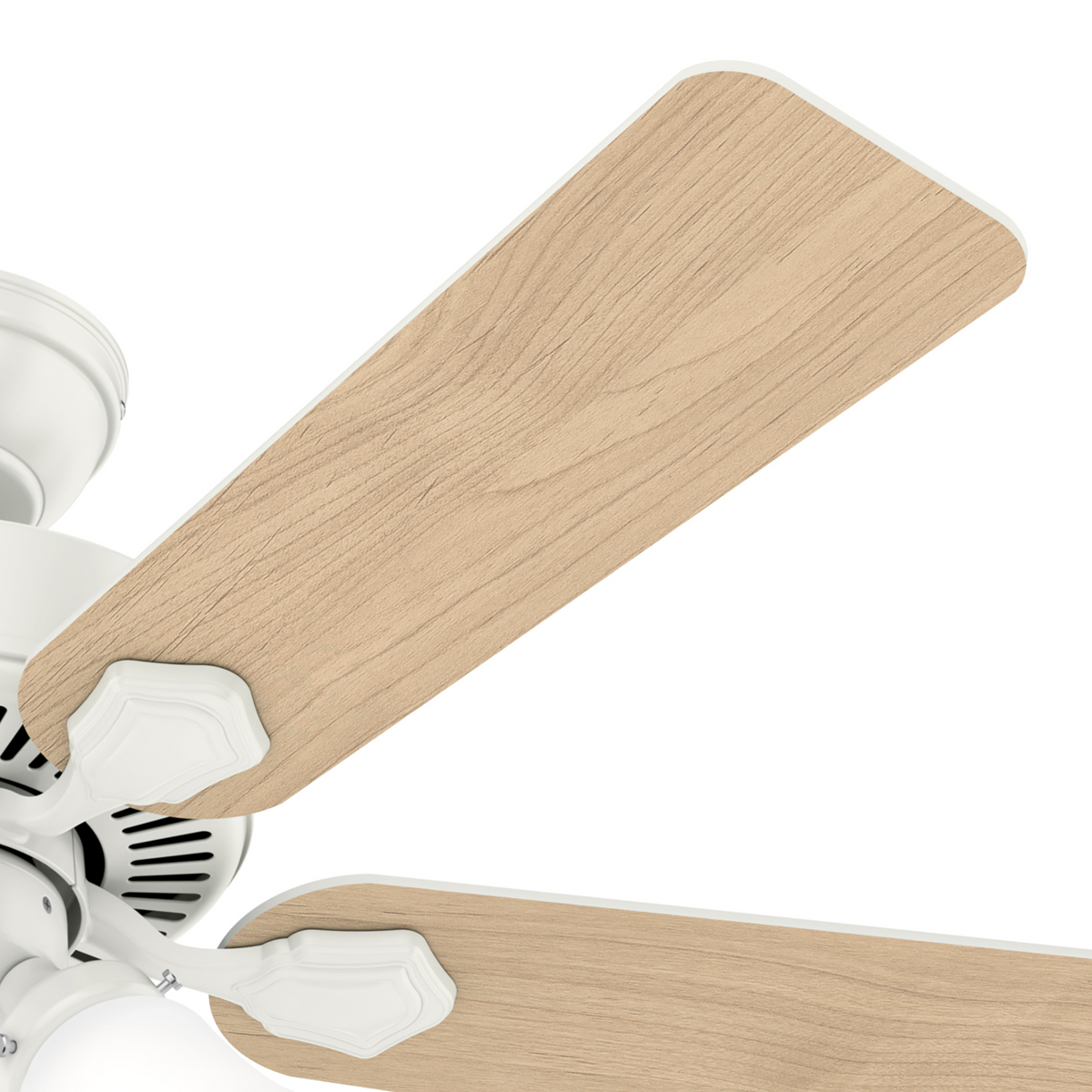44 inch Swanson Fresh White Ceiling Fan with LED Light Kit