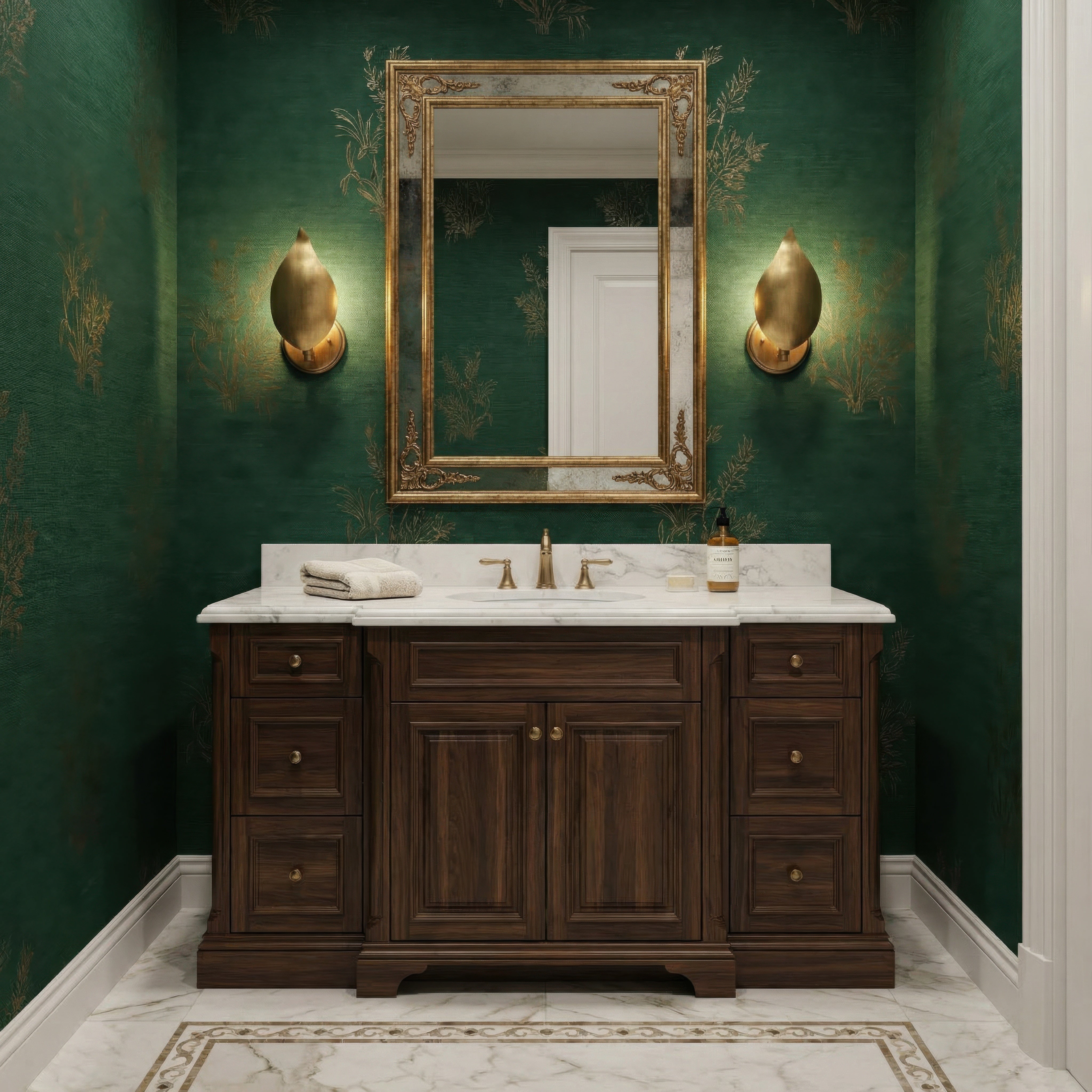 Petal Reign 1 Light Wall Sconce