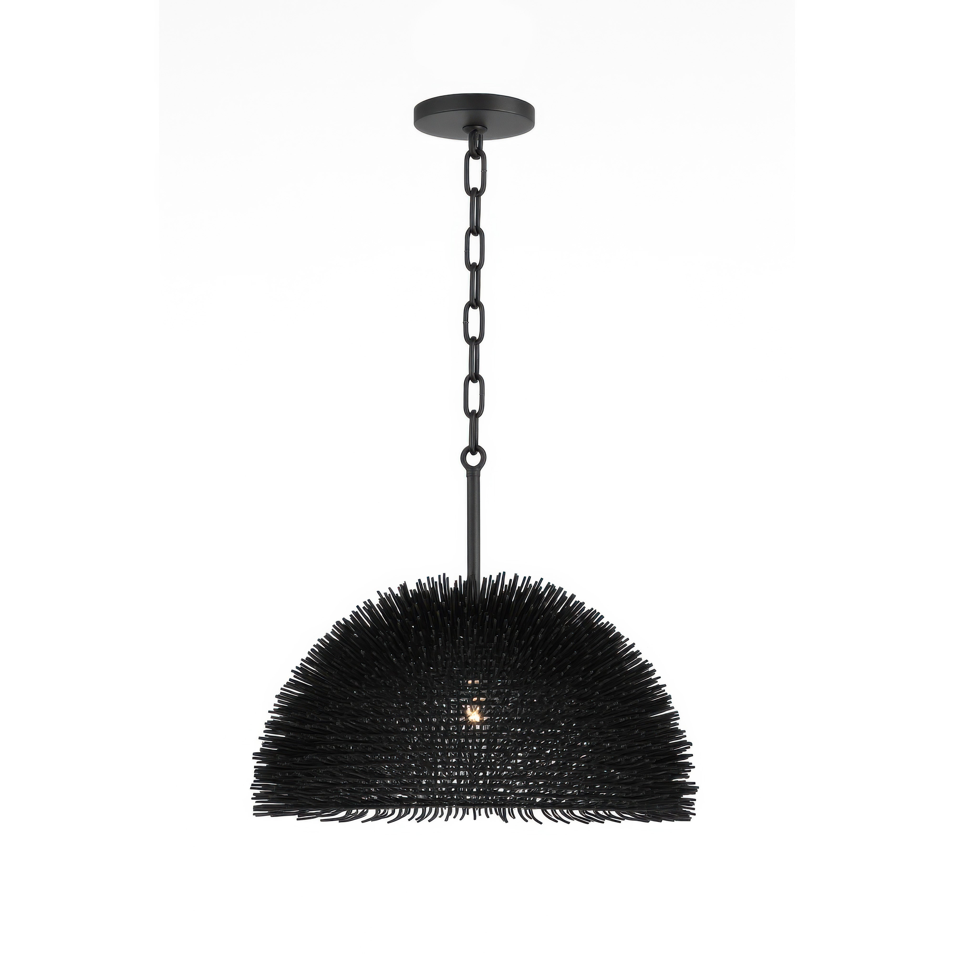 Urchin 1 Light Dome Pendant