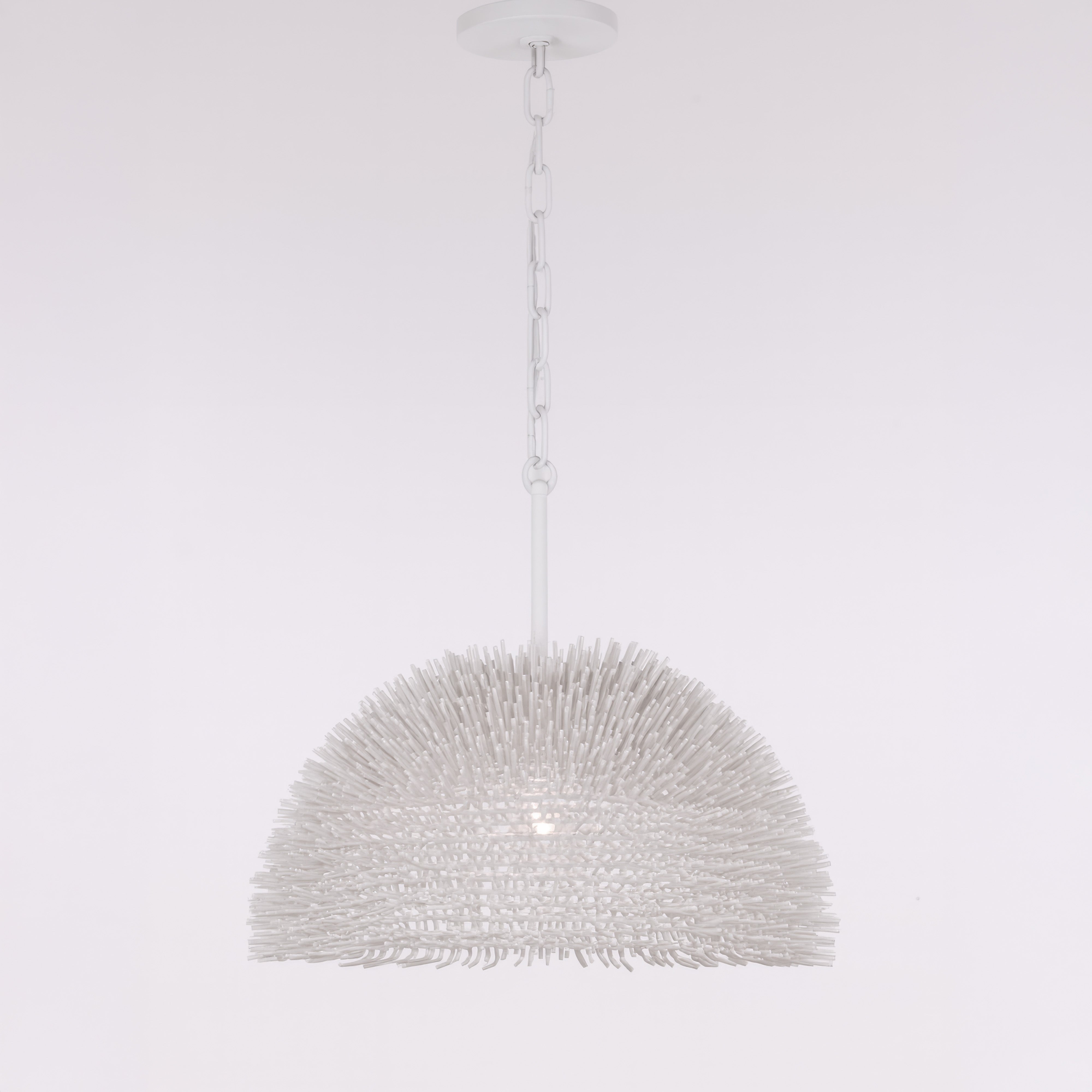 Urchin 1 Light Dome Pendant