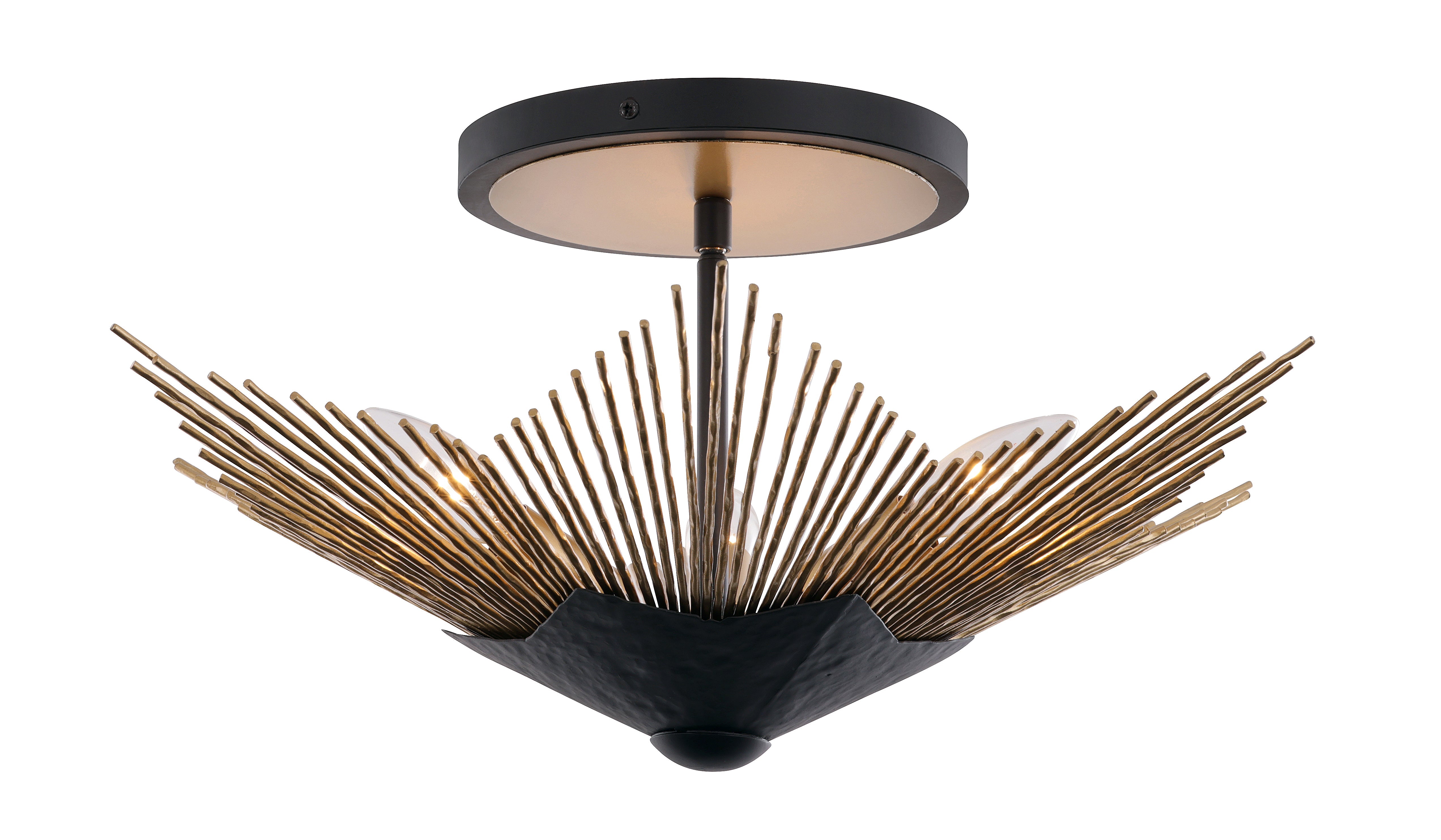 Aristocrat 4 Light Semi Flush