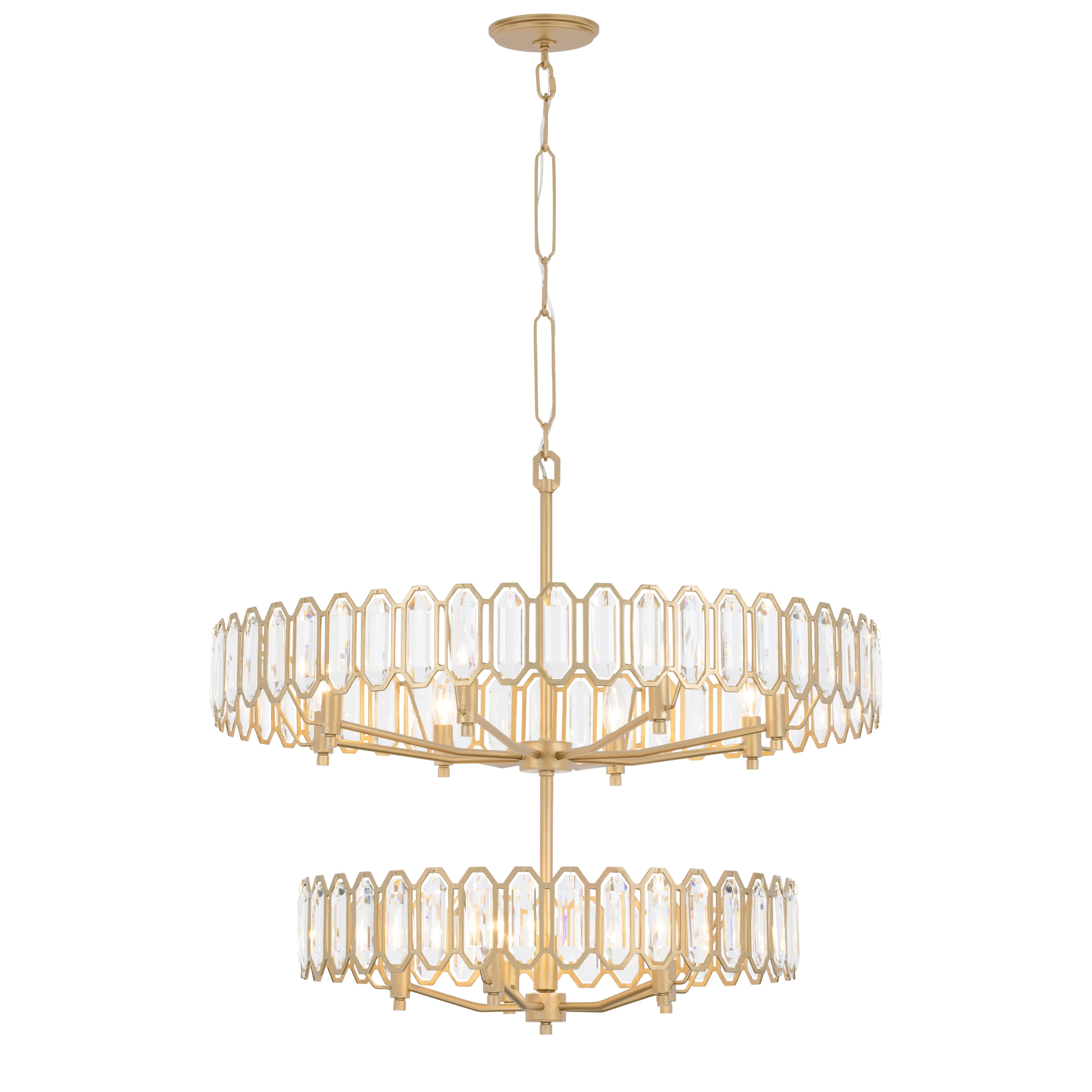 Drama Club 13 Light 2 Tier Pendant