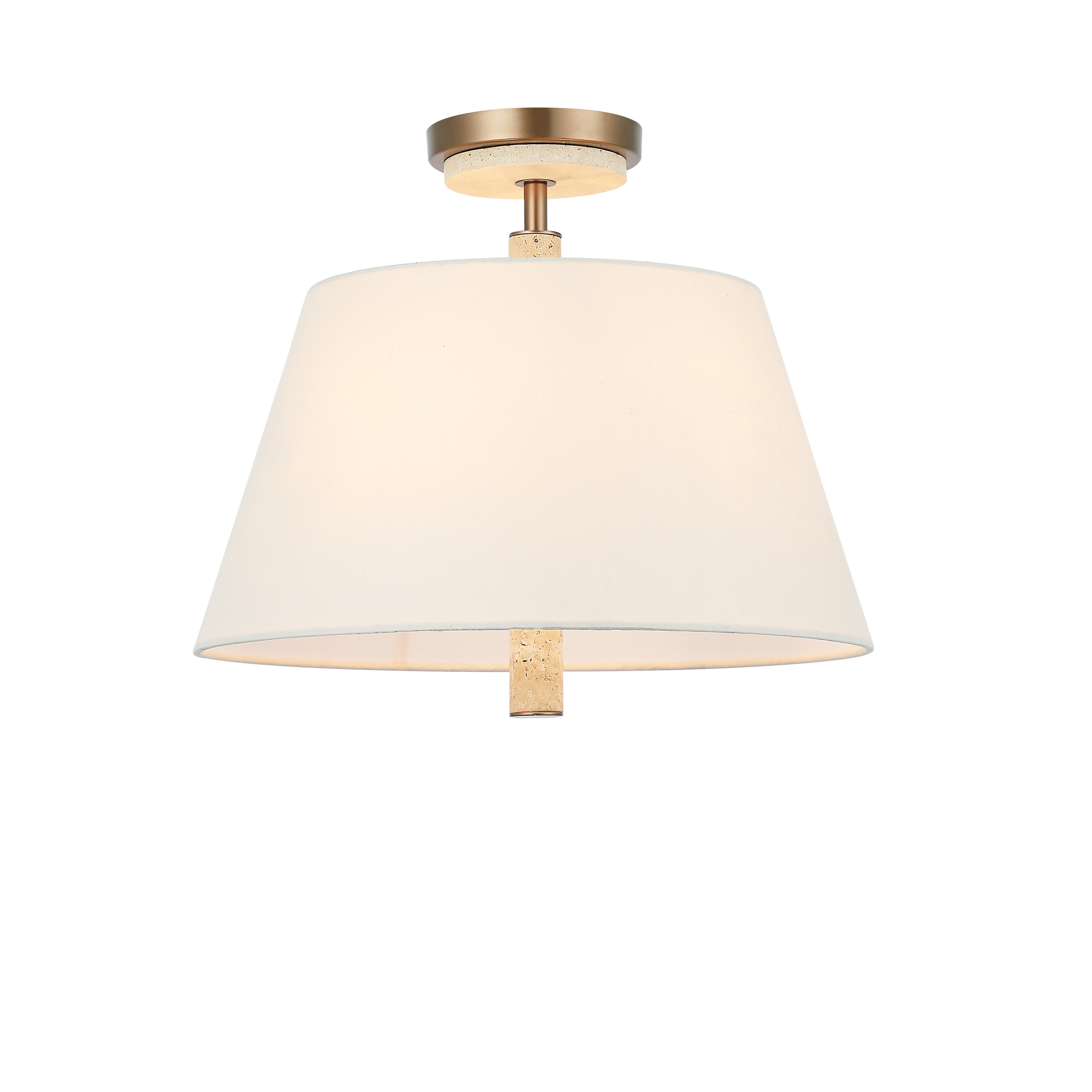 Rockford 3 Light Semi-Flush